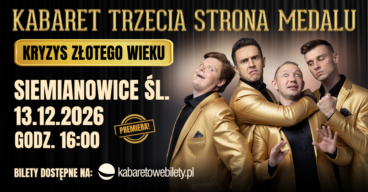 Kabaret Trzecia Strona Medalu w programie „Kryzys złotego wieku”