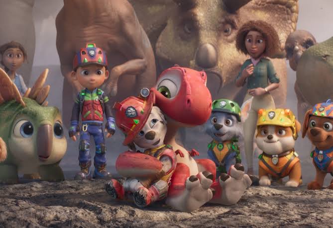 Paw Patrol and Dinosaurs
