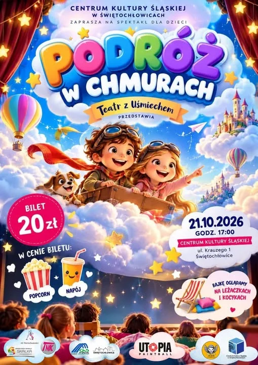„Podróż w Chmurach” – spektakl dla dzieci