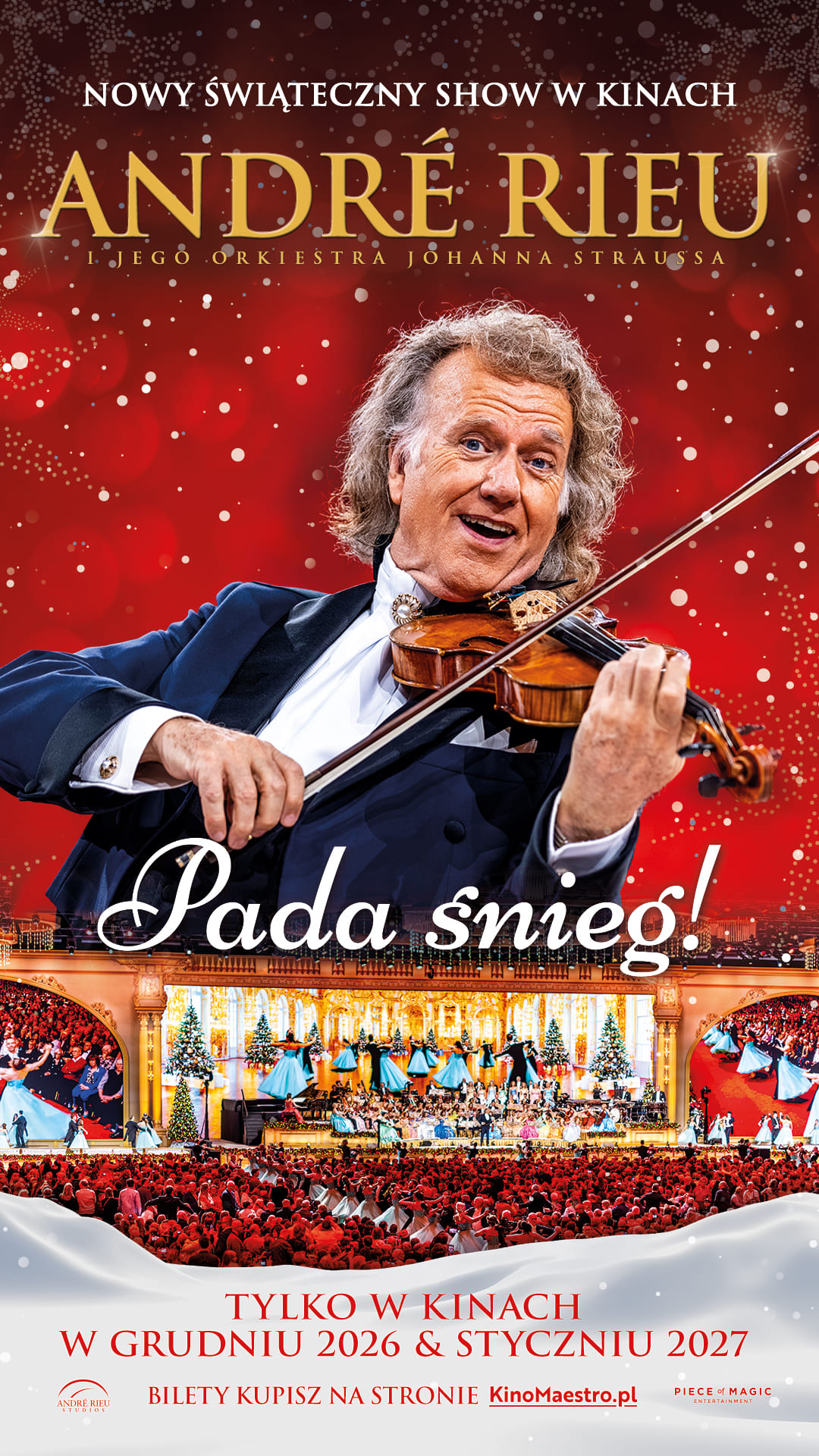 André Rieu: IT'S SNOWING! Christmas and New Year Concert 2026/2027
