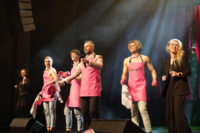 Concert “Słążacy to take” performed by the Castello Music Theater