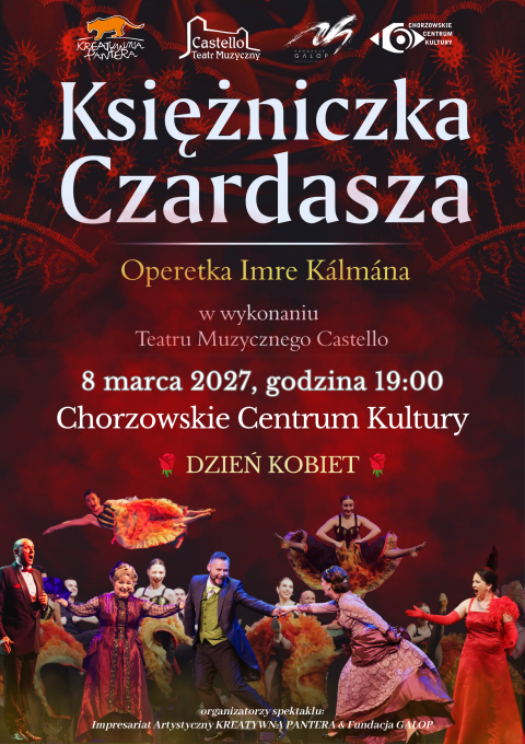 OPERETTA “PRINCESS OF CZARDASH” performed by the Castello Musical Theater on the occasion of Women's Day