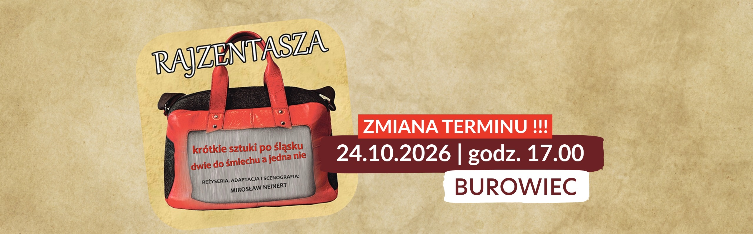 RAJZENTASZA – spektakl Teatru „Reduta Śląska”