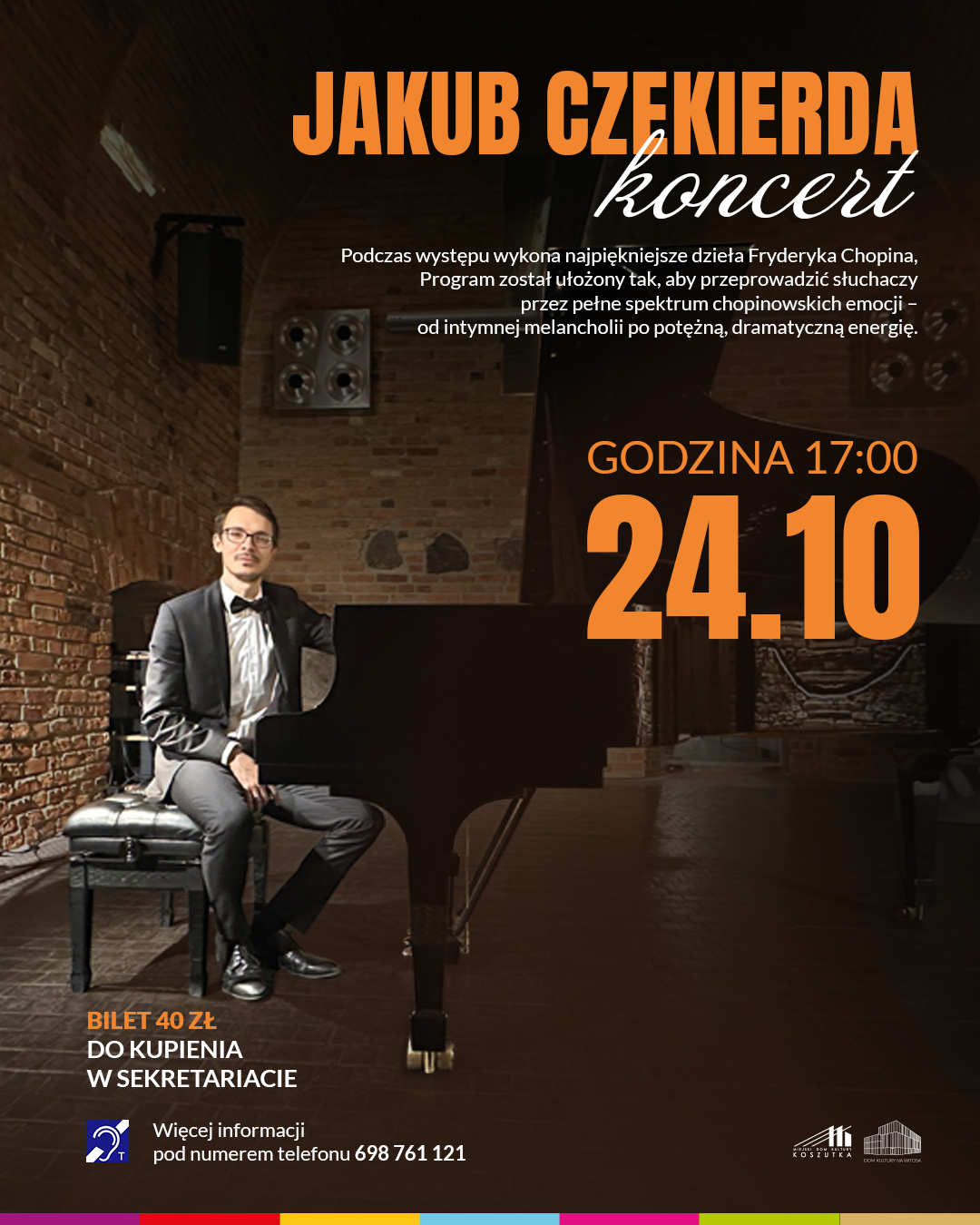 Piano recital - Jakub Czekierda