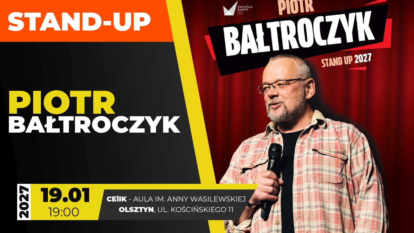 Stand-up Piotr Bałtroczyk