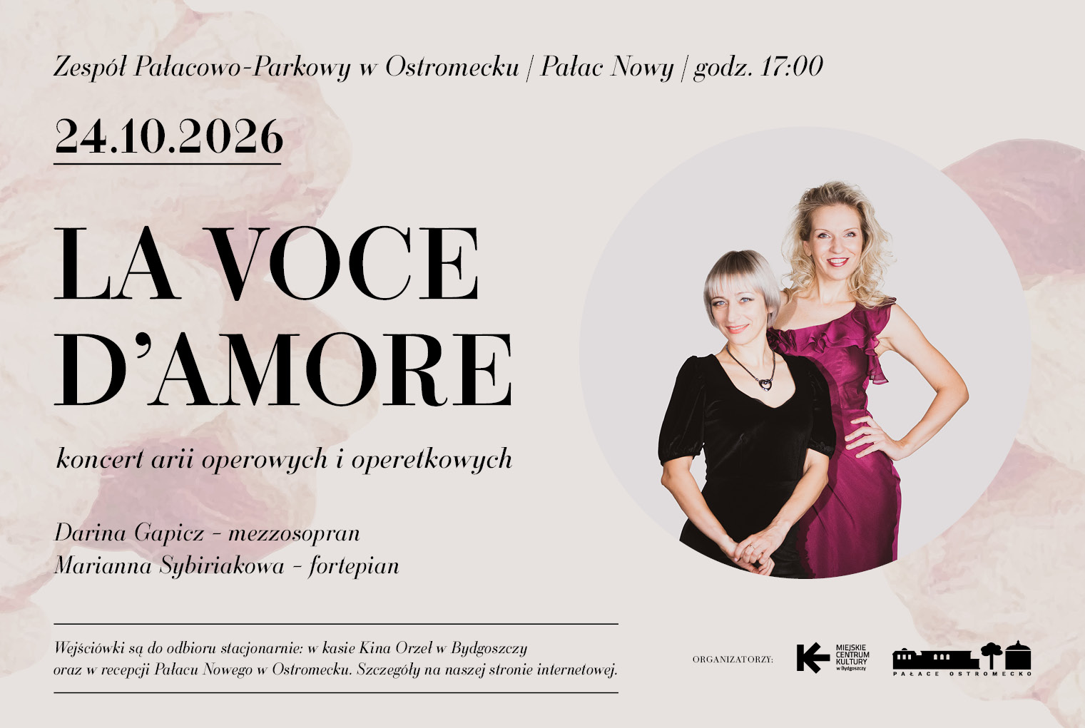 LA VOCE D'AMORE — concert of opera and operetta arias