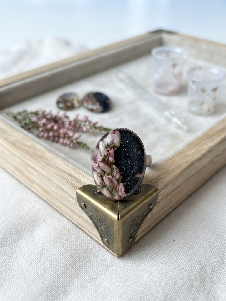 Applied art: UV jewelry studio — rings