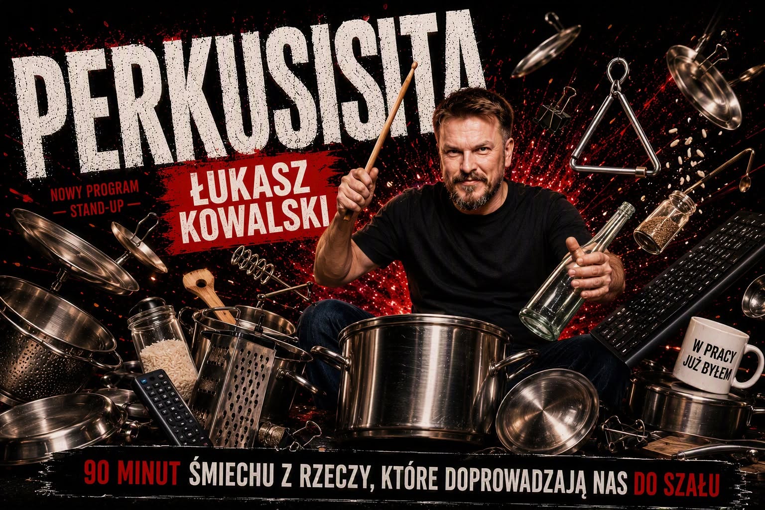 Łukasz Kowalski – premiera programu „PERKUSISTA”