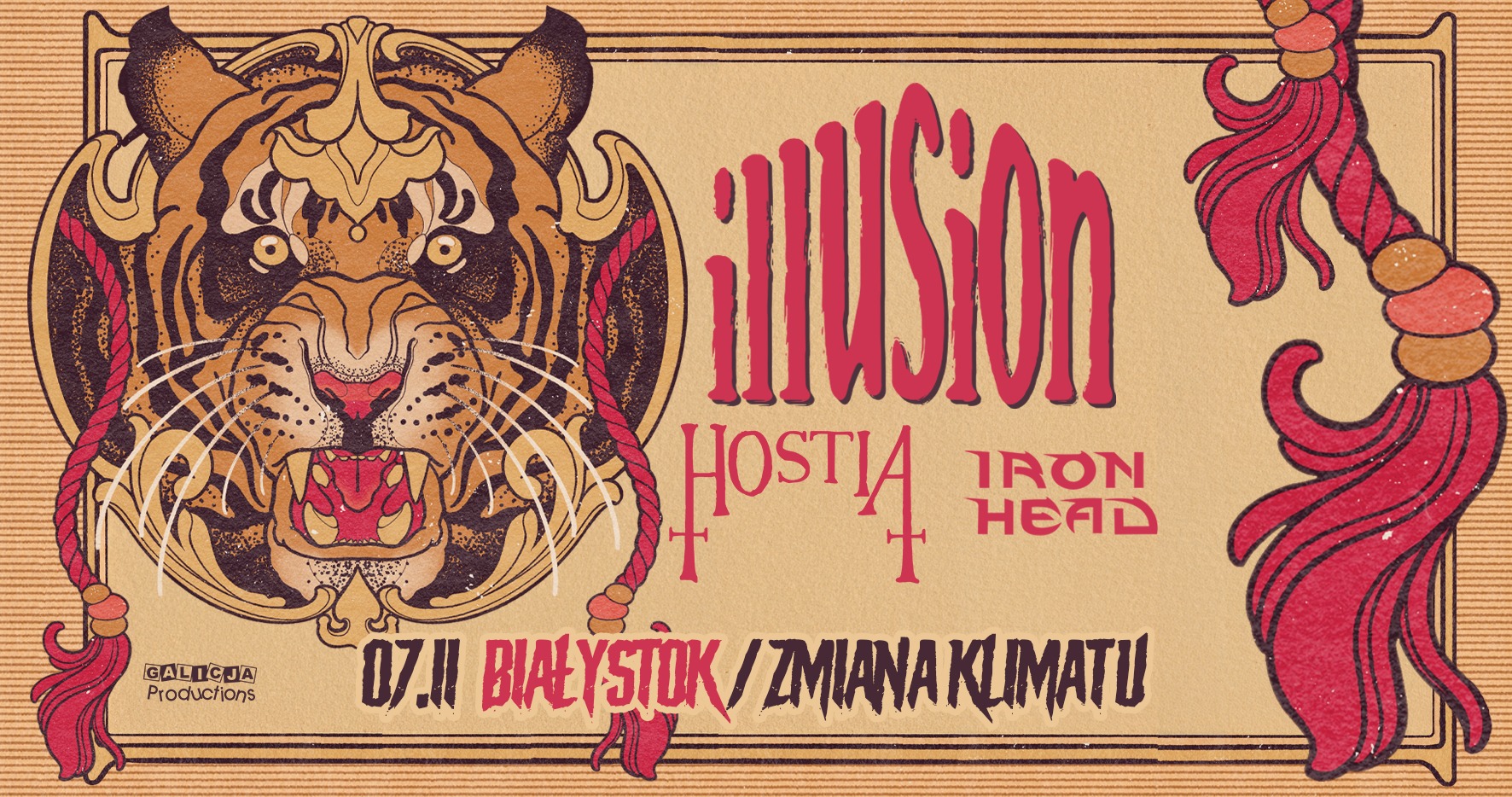 TRASA ILLUSION + HOSTIA + IRON HEAD