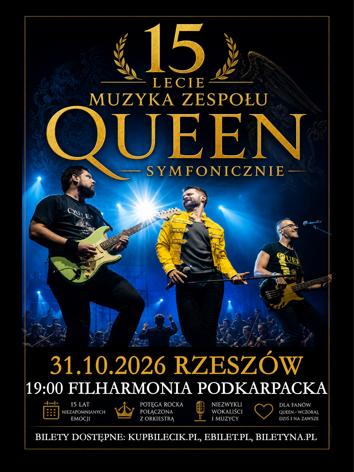QUEEN SYMPHONICALLY — XV anniversary of activity!