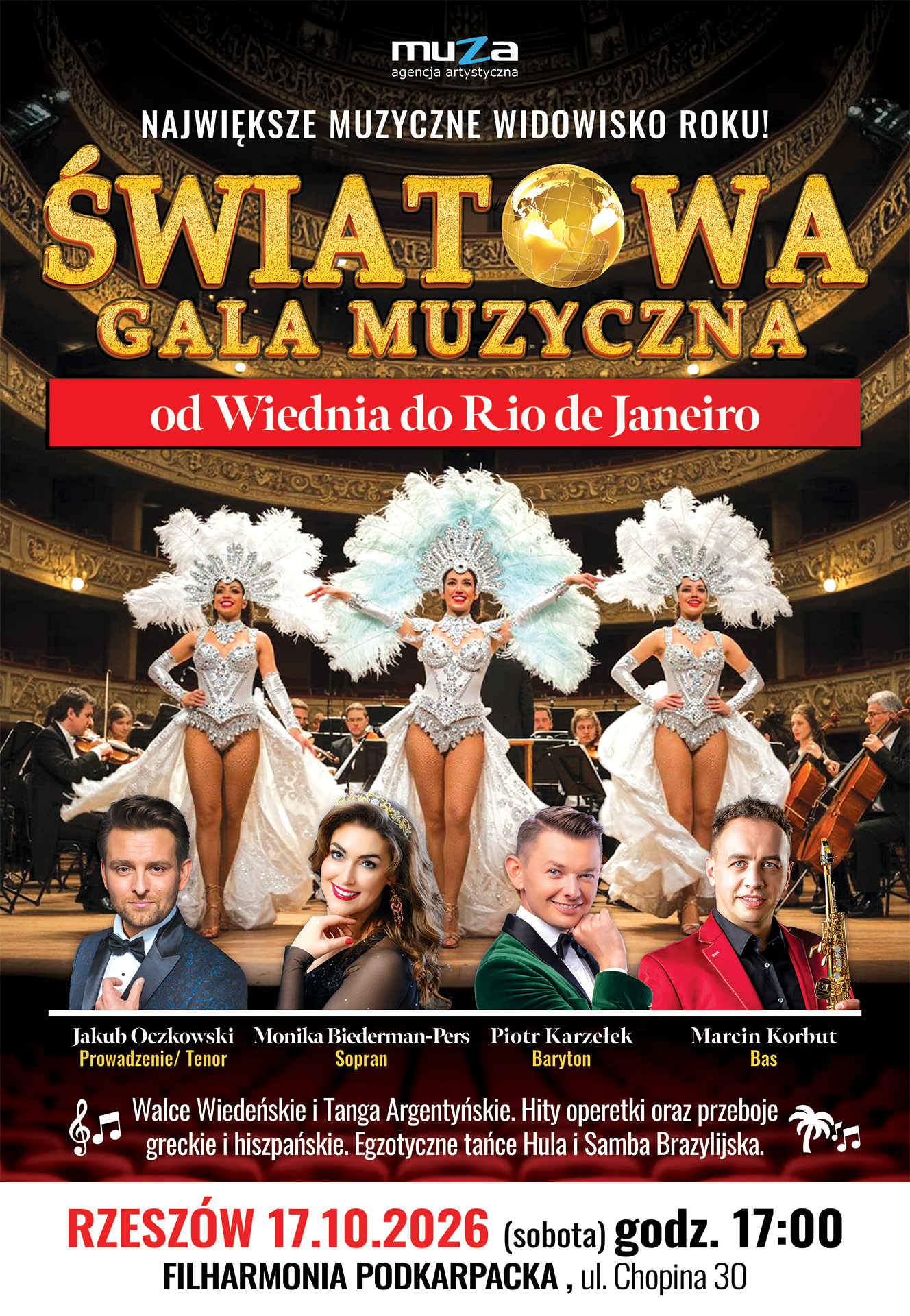 WORLD MUSIC GALA — FROM VIENNA TO RIO DE JANEIRO