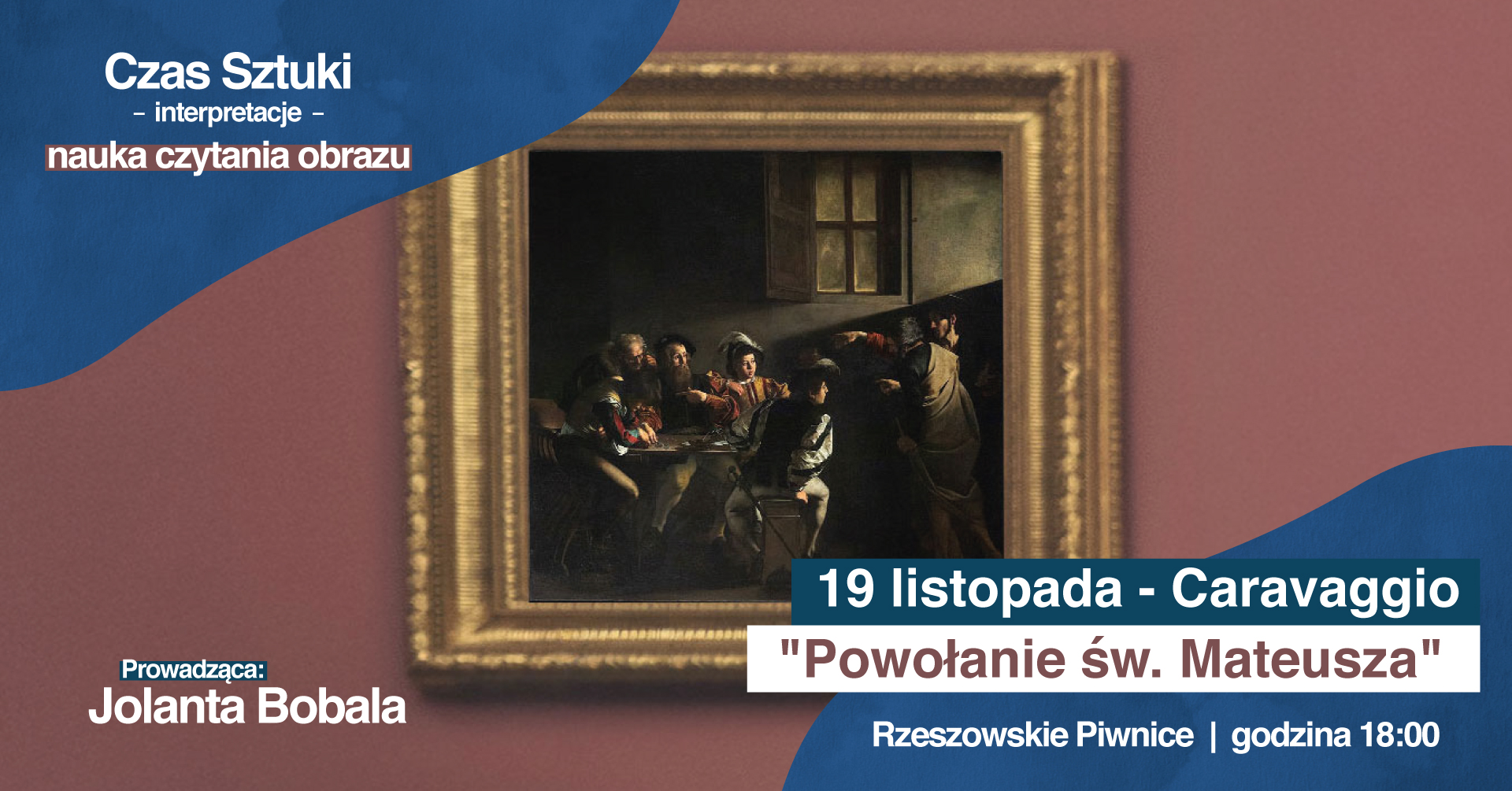 "Powołanie Św. Mateusza" | Czas sztuki – interpretacje. Nauka czytania obrazów