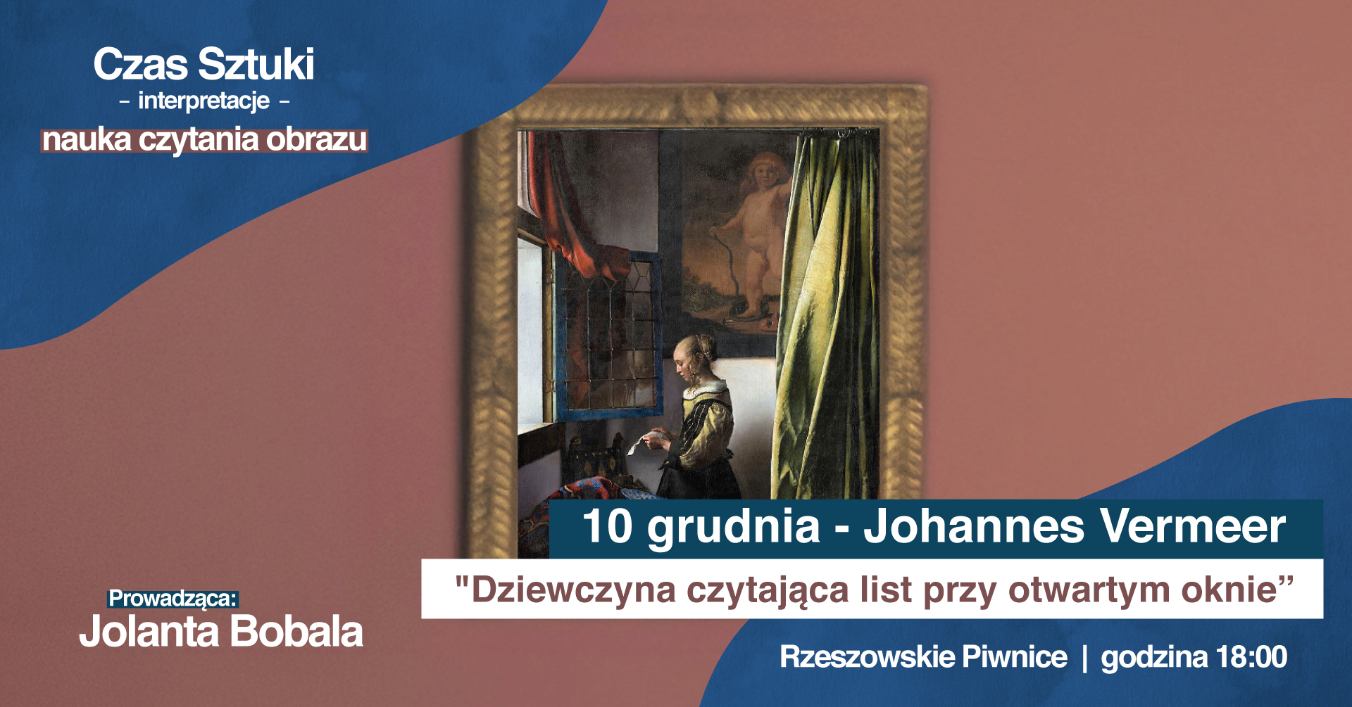 "Dziewczyna czytająca list przy otwartym oknie" | Czas sztuki – interpretacje. Nauka czytania obrazów
