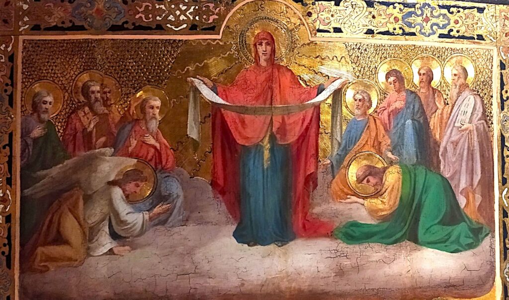 FAMILY WEEKENDS — “PAINTED WITH THE SUN” THE PROTECTIVE FACE OF THE MOTHER OF GOD