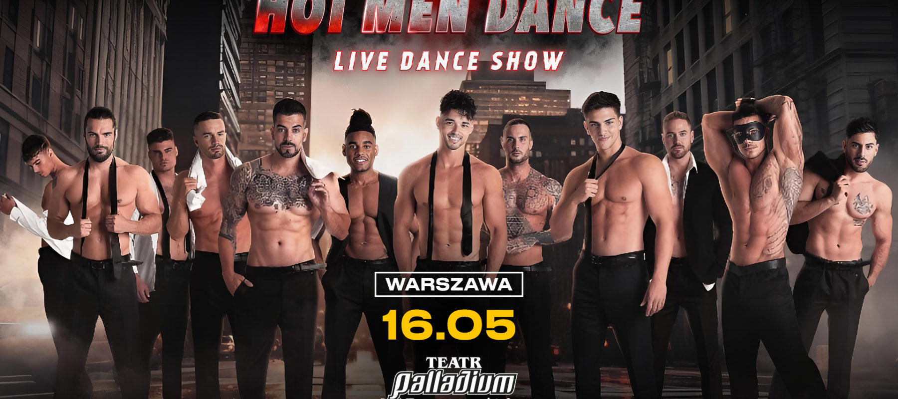 Hot Men Dance – BILETY W KASIE Palladium
