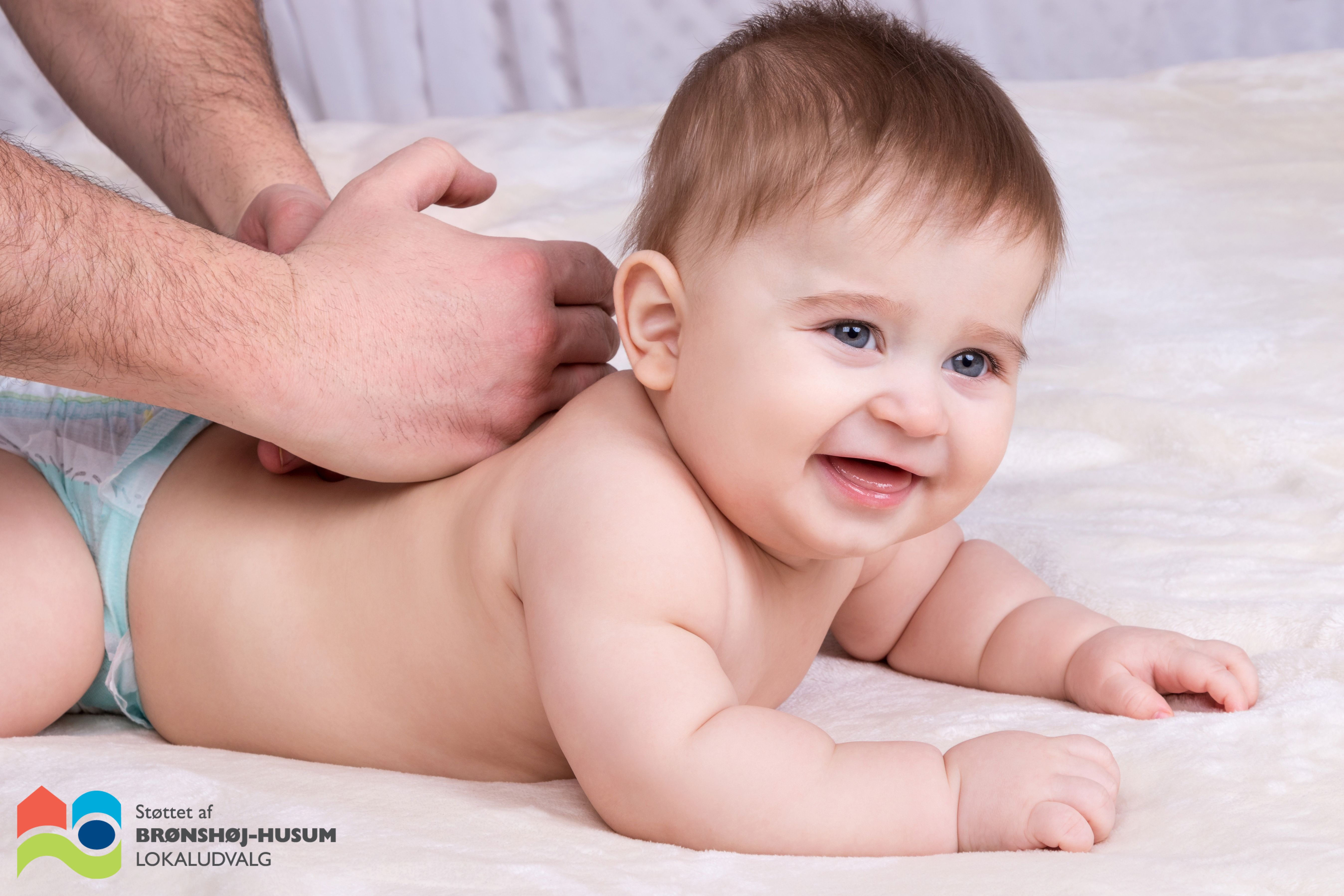 Maveleje-lege og Babymassage