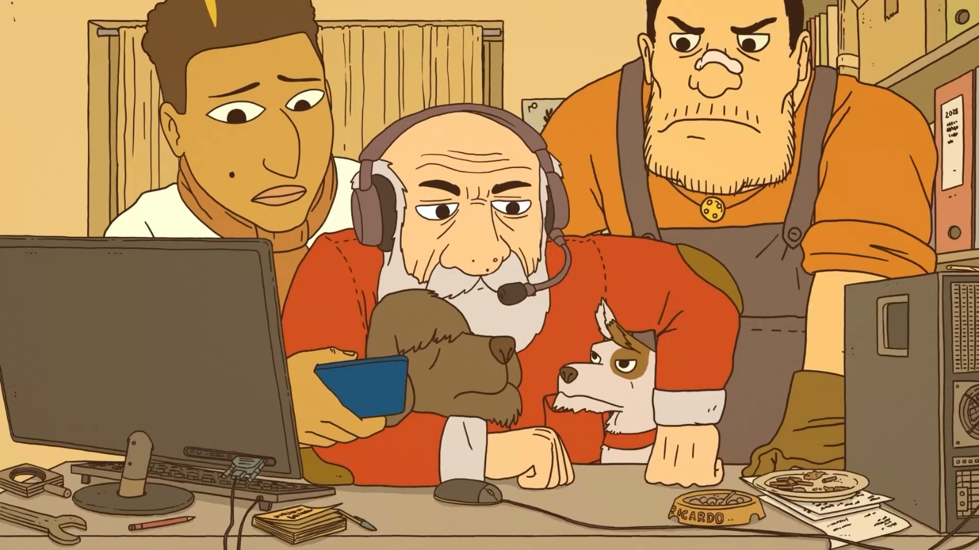 Family Film Club: Marcel Father Christmas and the Pizza Deli