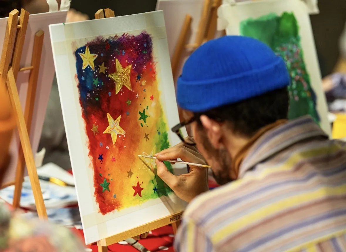 Adult Creative Painting Workshop – Christmas Edition