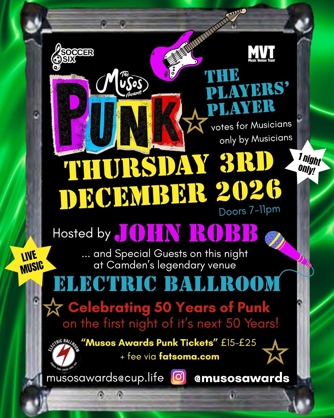 The Musos Awards: PUNK