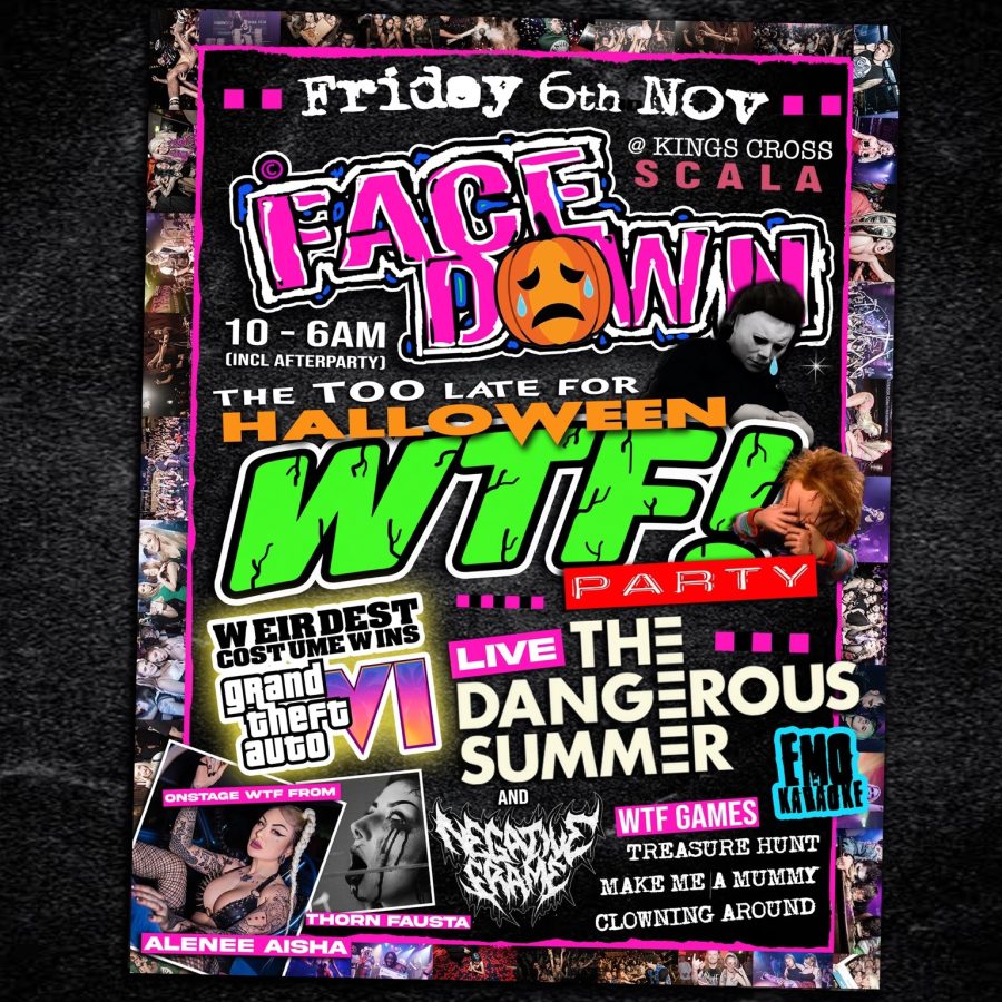 Face Down – Pop Punk, Metal, Emo Night London