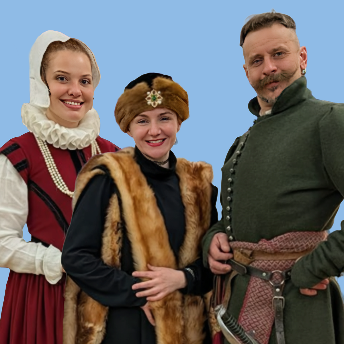 Women's fashion of the 17th century — the clothes of the nobility and peasants