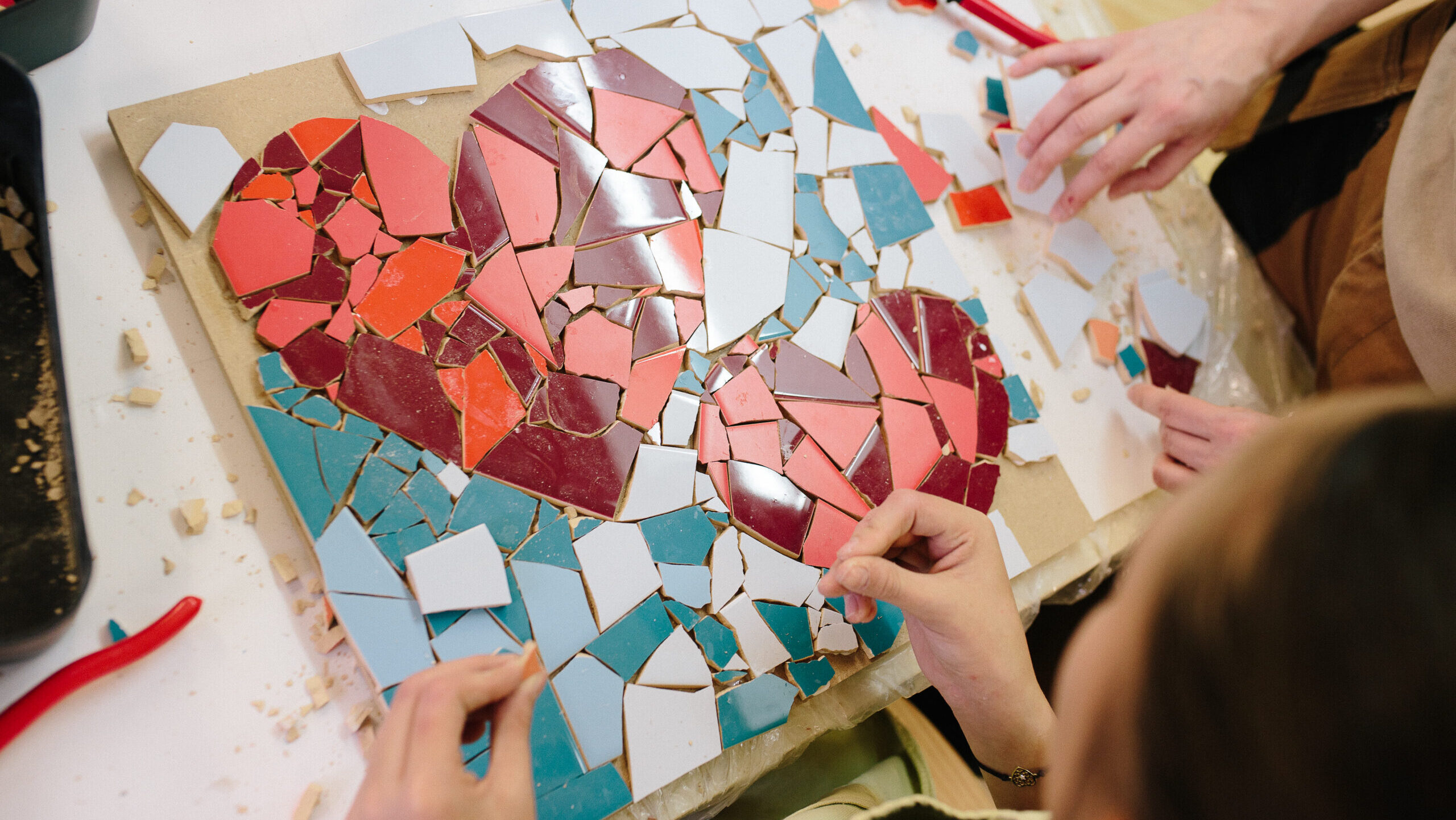 Mozaikowa walentynka – warsztaty ceramiczne