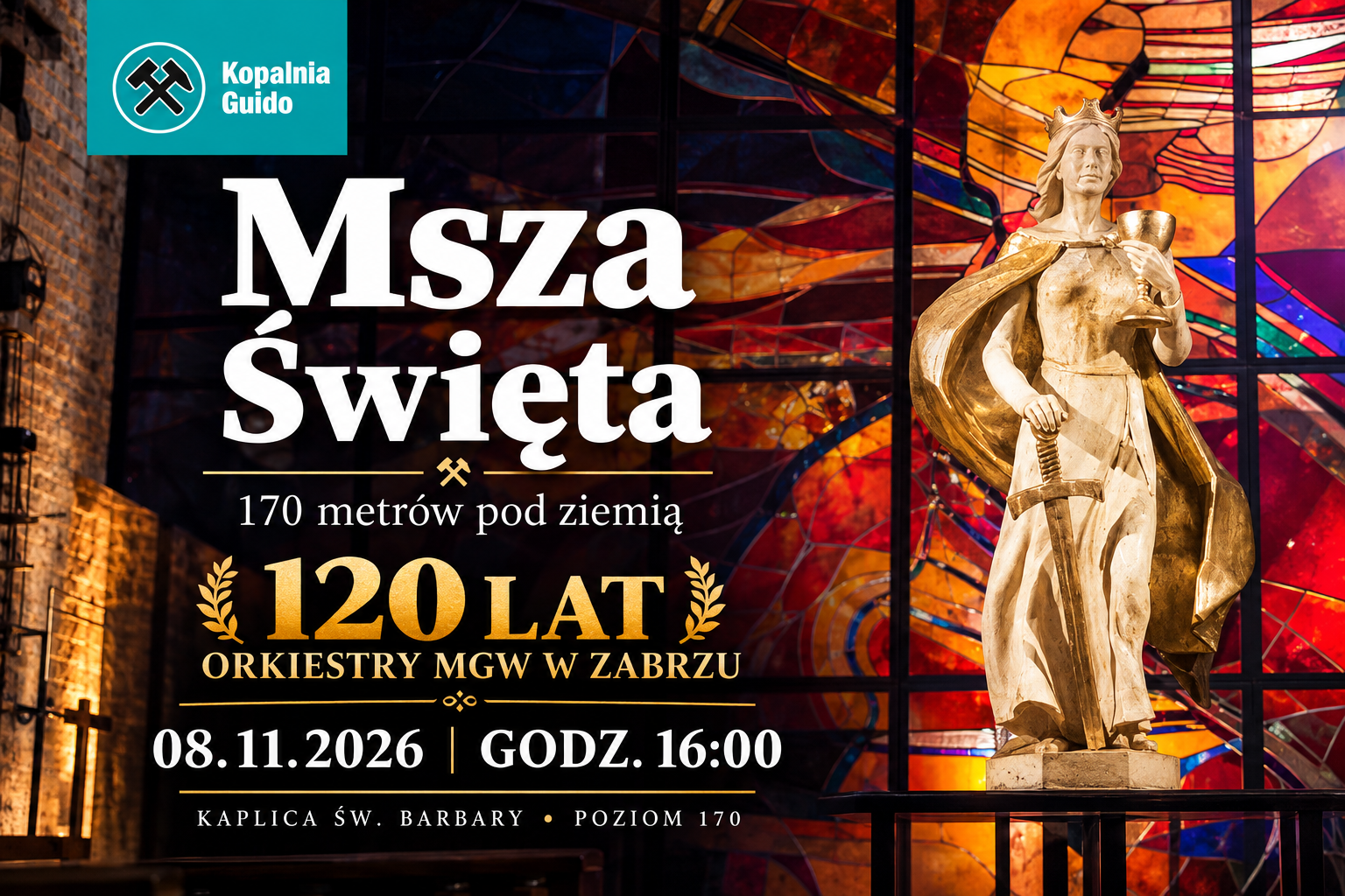 Holy Mass on the occasion of the 120th anniversary of the MGW Orchestra in Zabrze