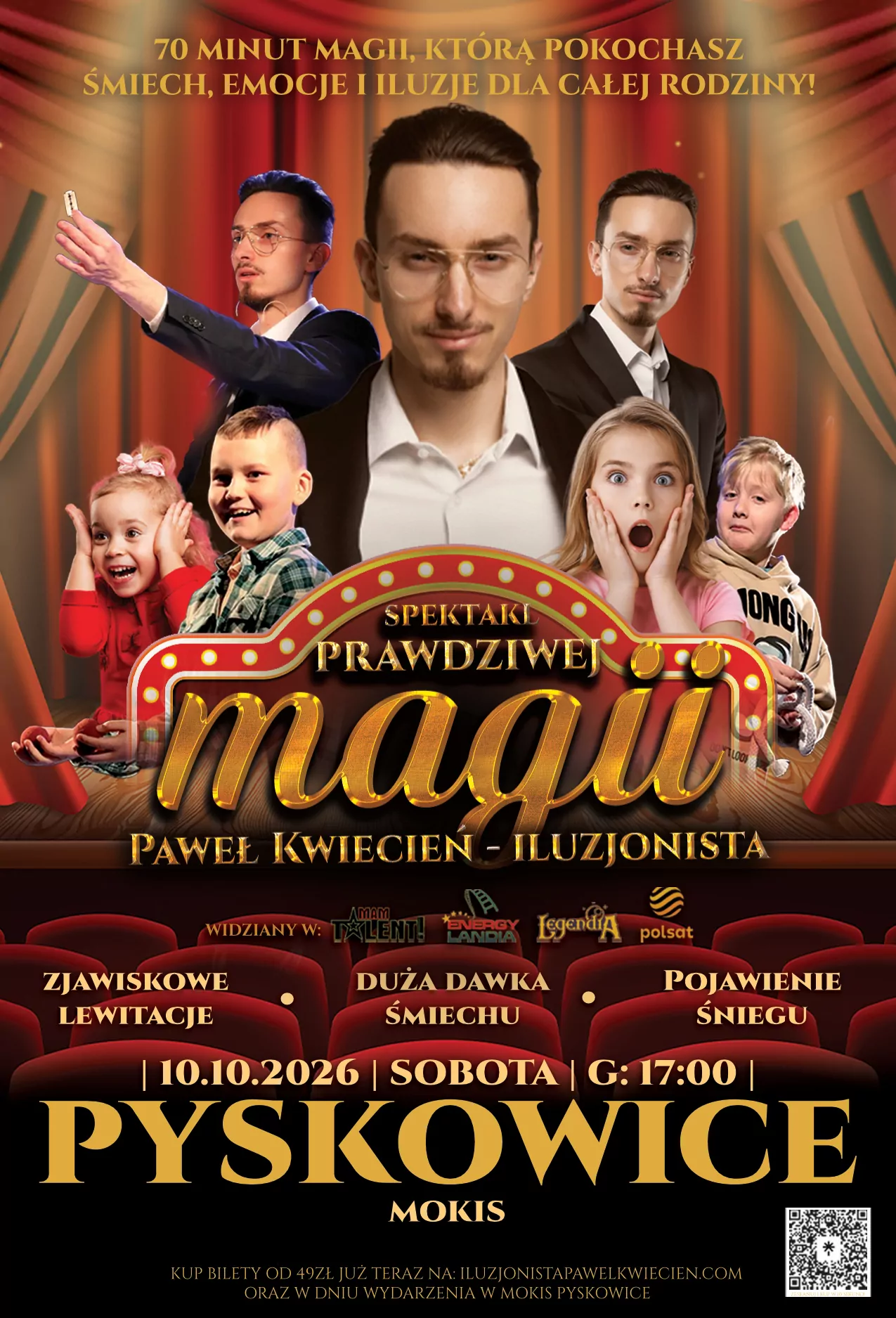 Spektakl prawdziwej magii – Paweł Kwiecień – Iluzjonista