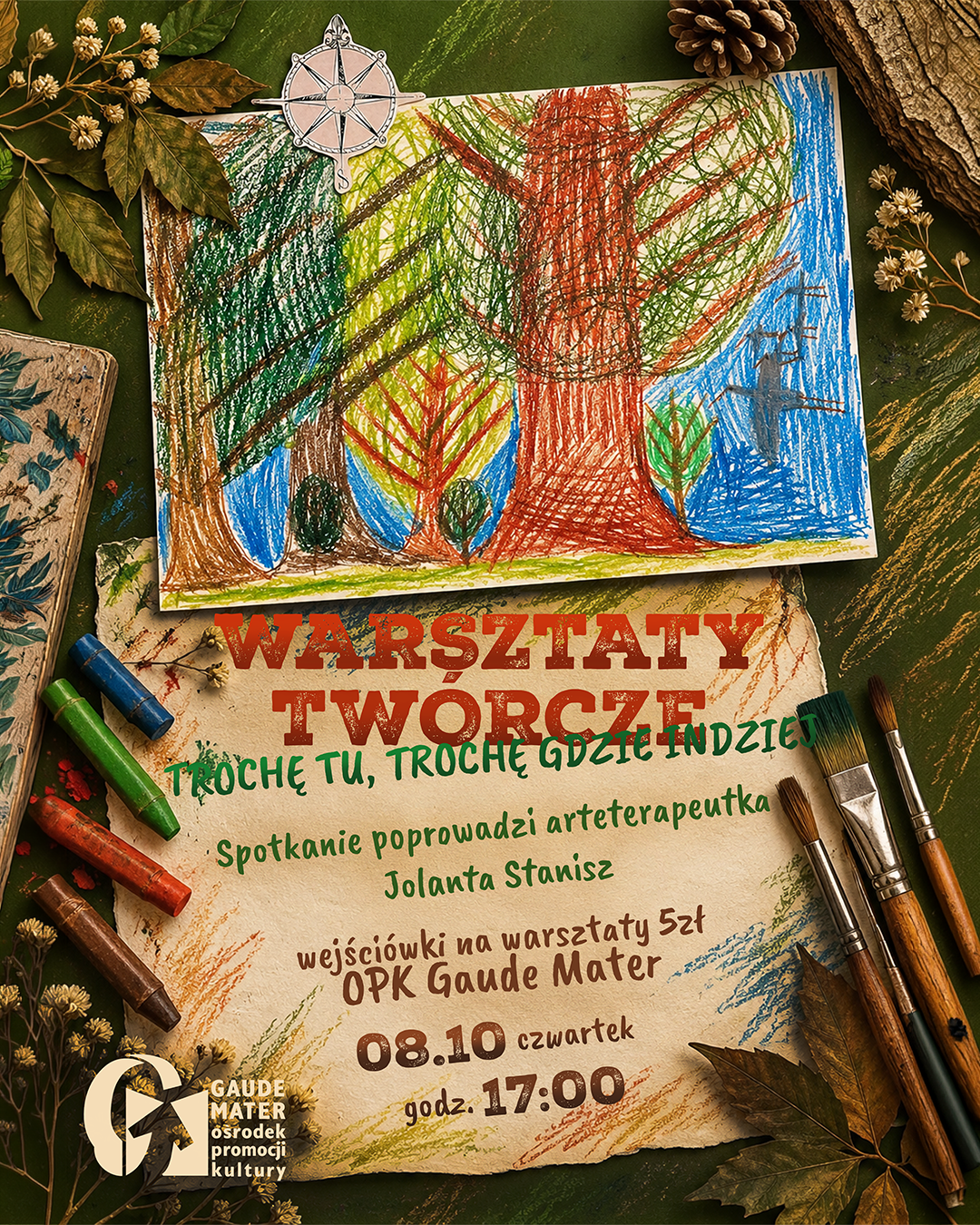 Warsztaty twórcze „Trochę tu, trochę gdzie indziej”