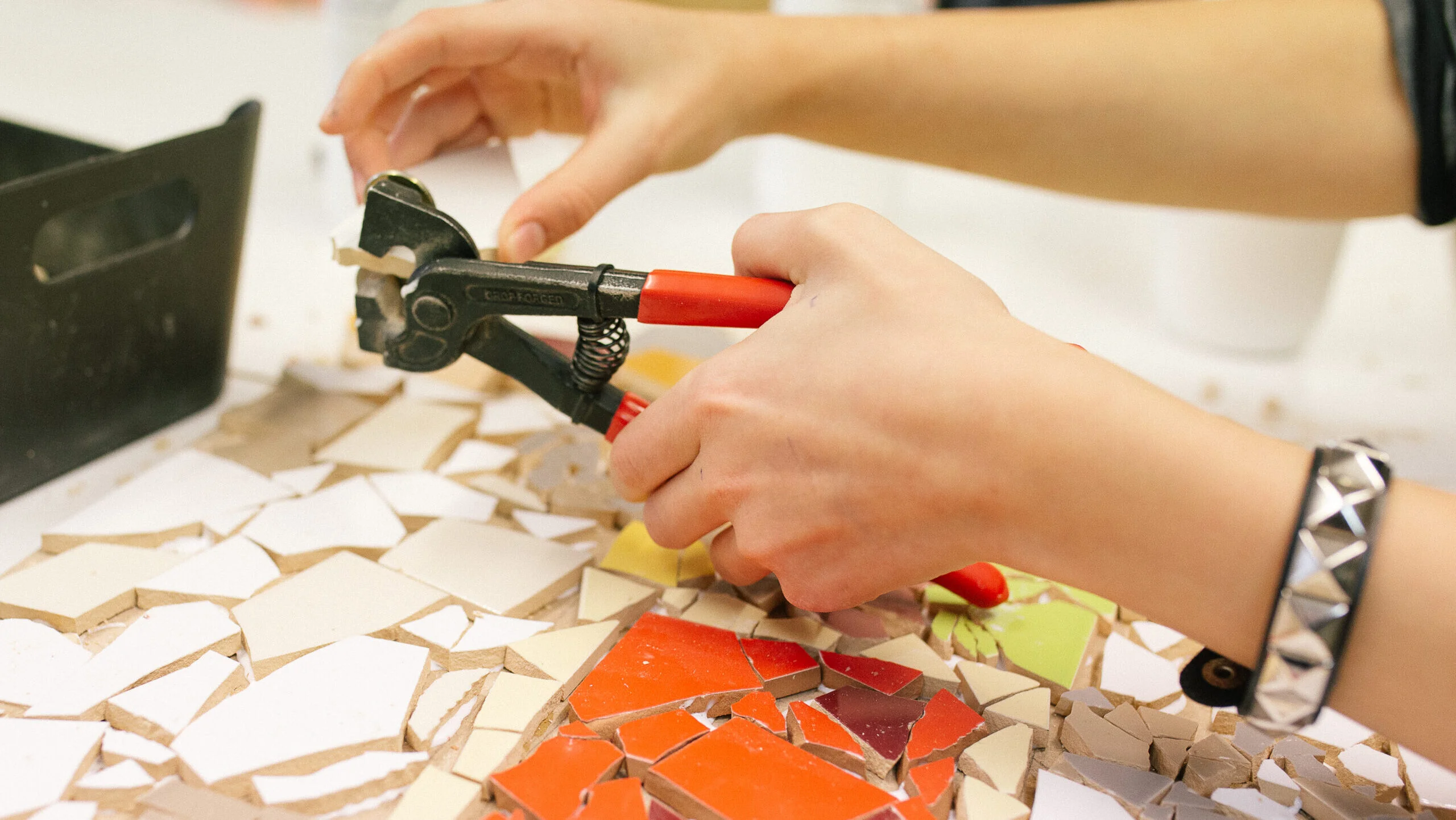Mosaic neighborhood — ceramic workshops