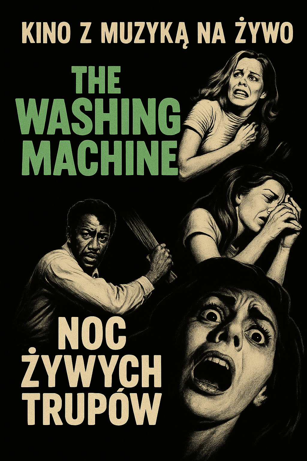 Halloween DKF | “Night of the Living Dead” silent cinema with live music The Wasching Machine
