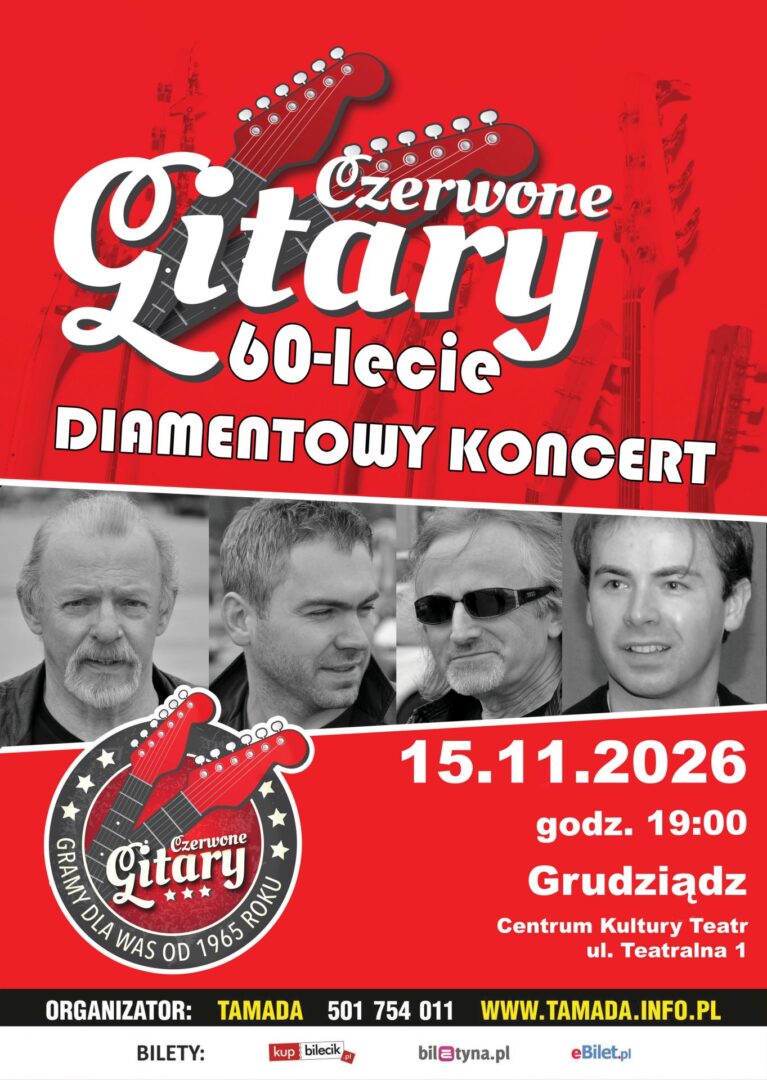 Czerwone Guitars — diamond concert on the occasion of the 60th anniversary of the band