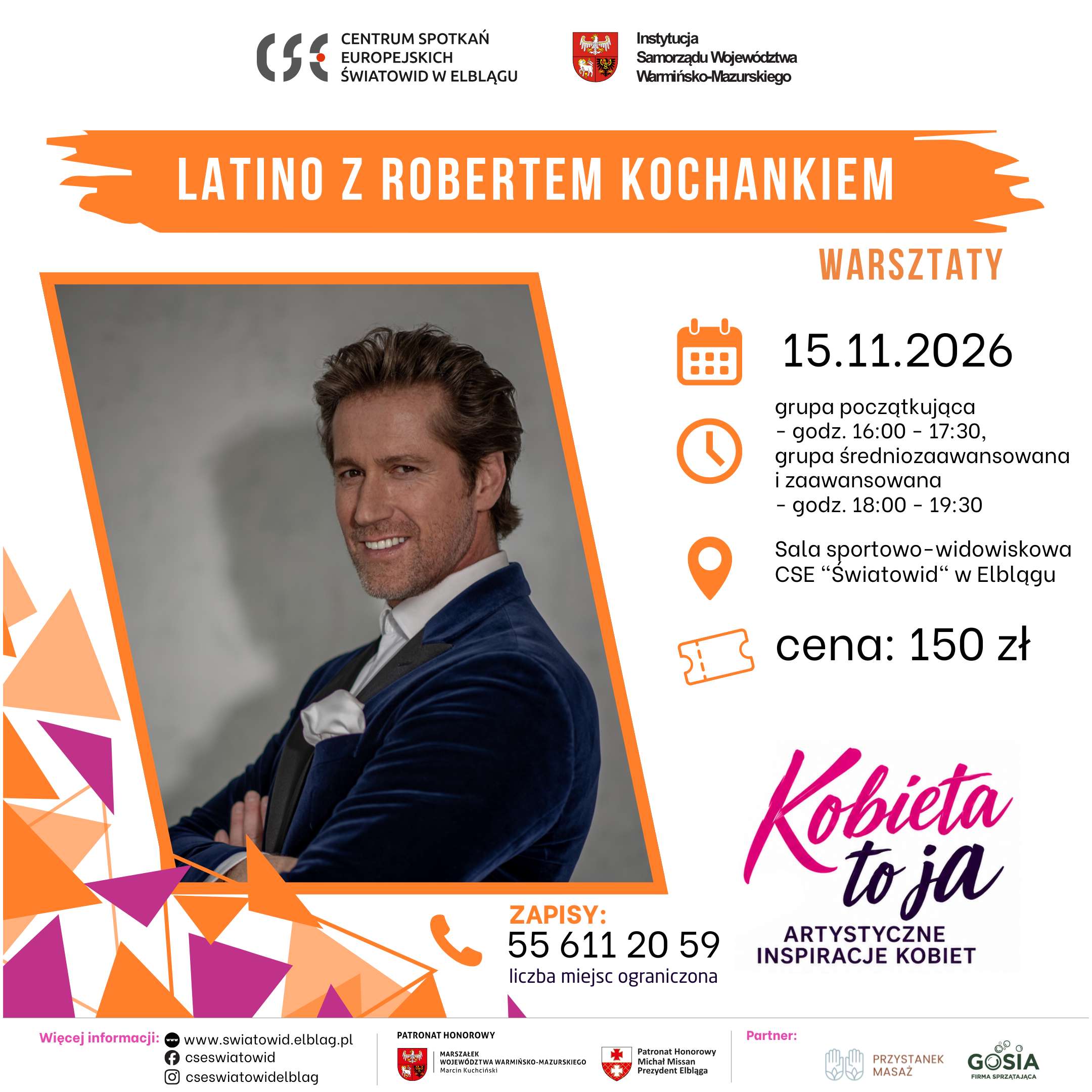 „Latino z Robertem Kochankiem” – taneczna energia w Światowidzie