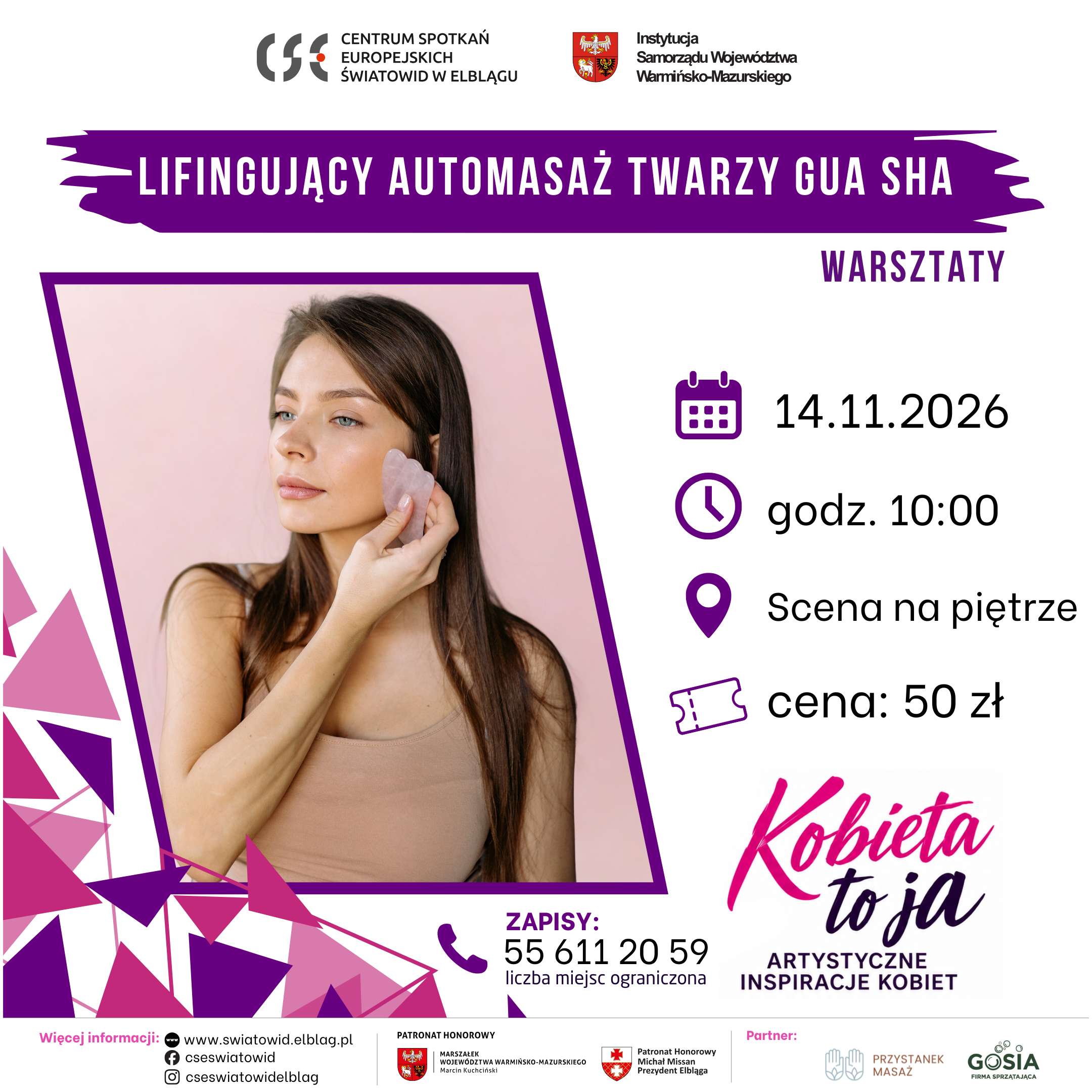 Warsztaty: Liftingujący automasaż twarzy gua sha