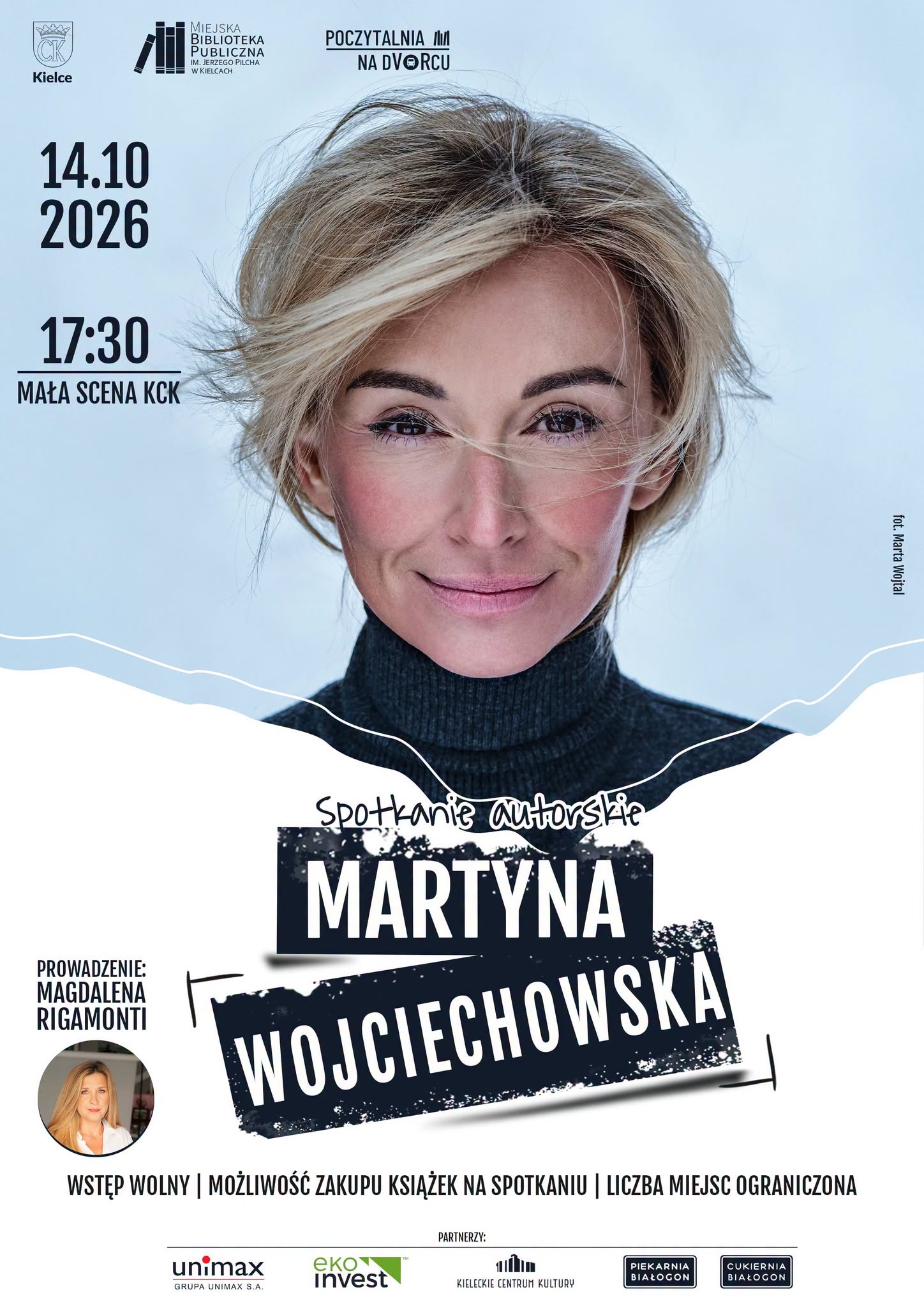 Spotkanie autorskie z Martyną Wojciechowską