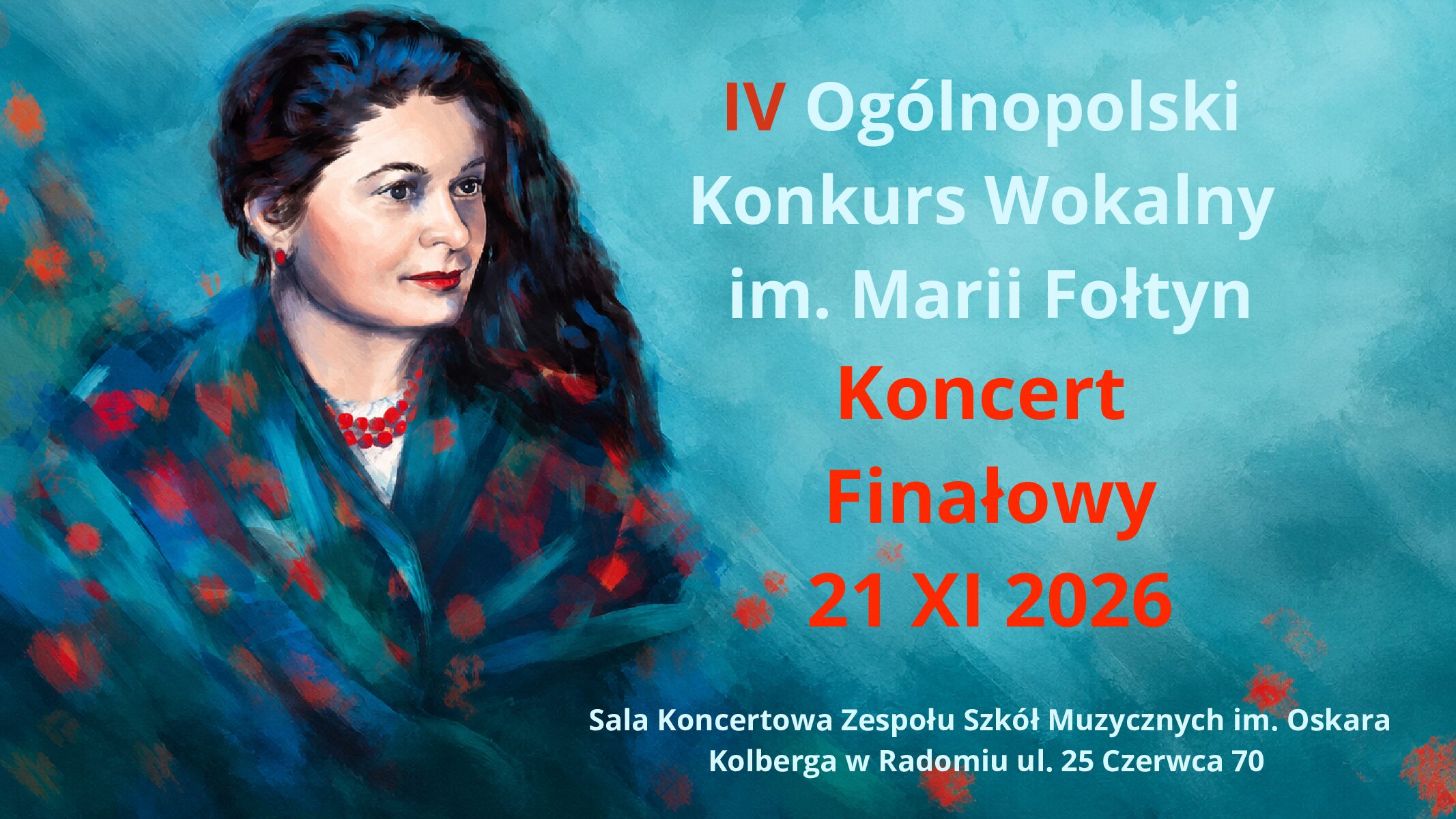 IV Maria Fołtyn National Vocal Competition - Final concert