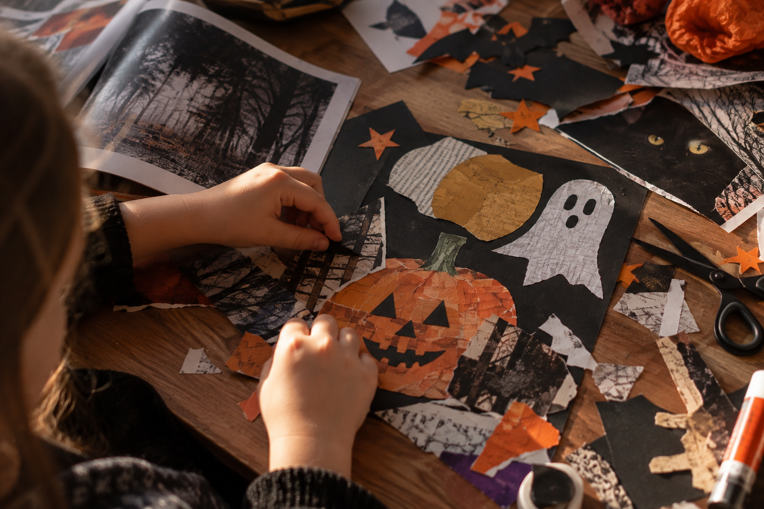 Screw yourself into a collage: Terribly creative workshops