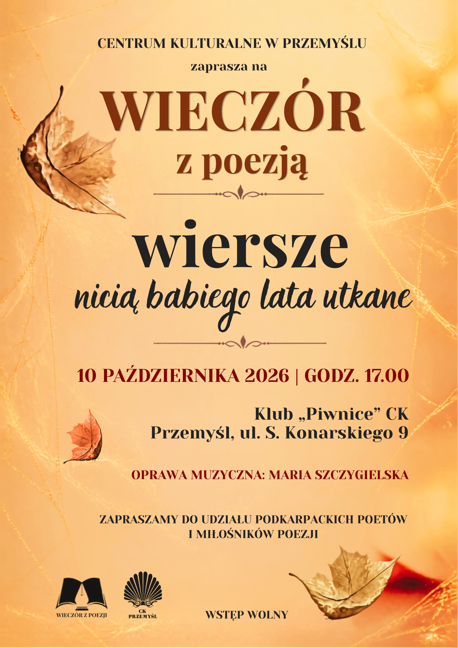 „Wiersze nicią babiego lata utkane” – Wieczór z poezją