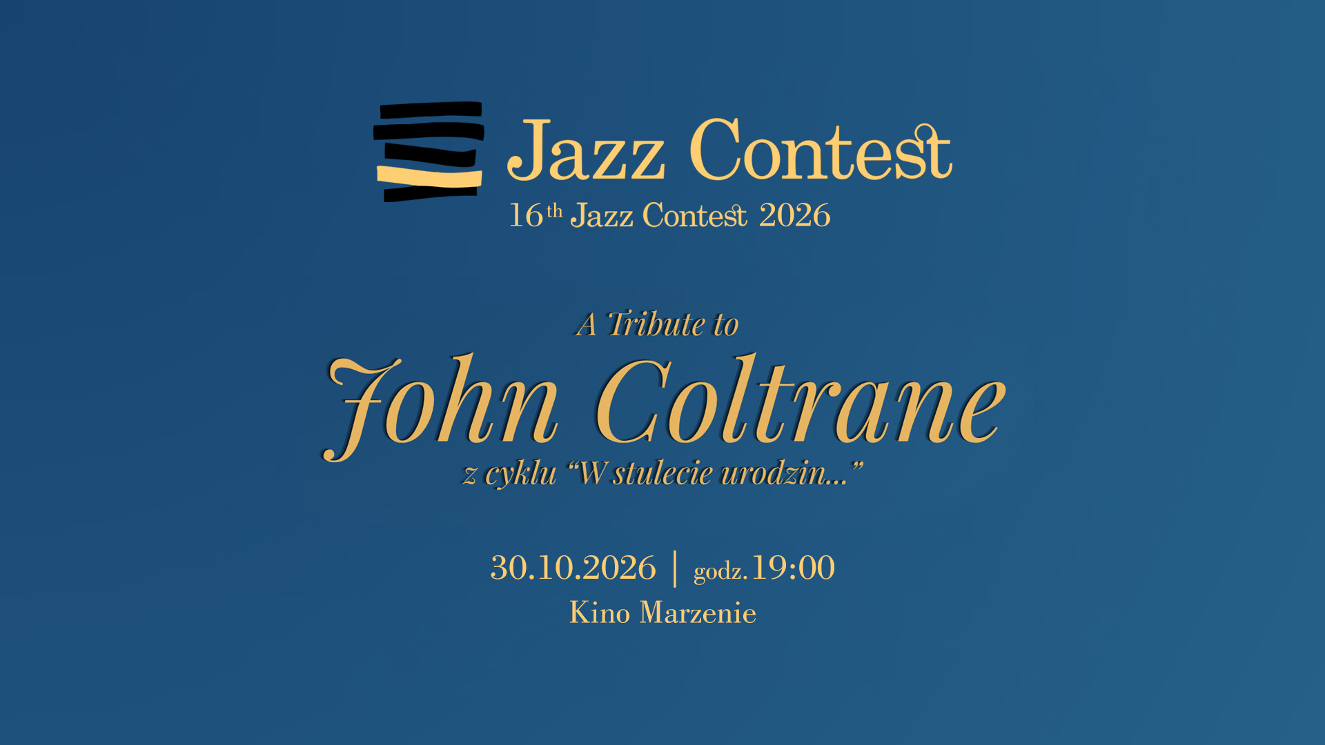 Jazz Contest 2026: A Tribute to John Coltrane