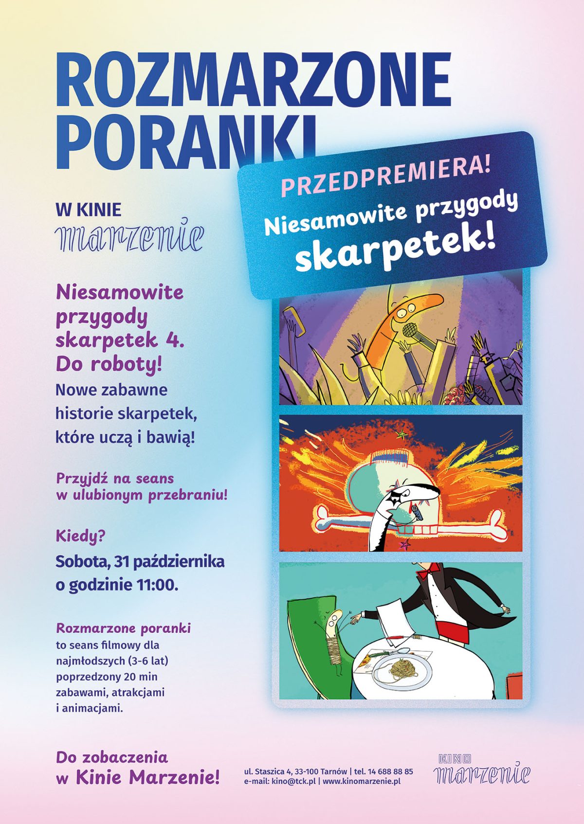 ROZMARZONE PORANKI - NIESAMOWITE PRZYGODY SKARPETEK 4. DO ROBOTY!