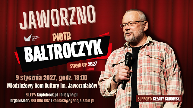 PIOTR BAŁTROCZYK – STAND UP2027