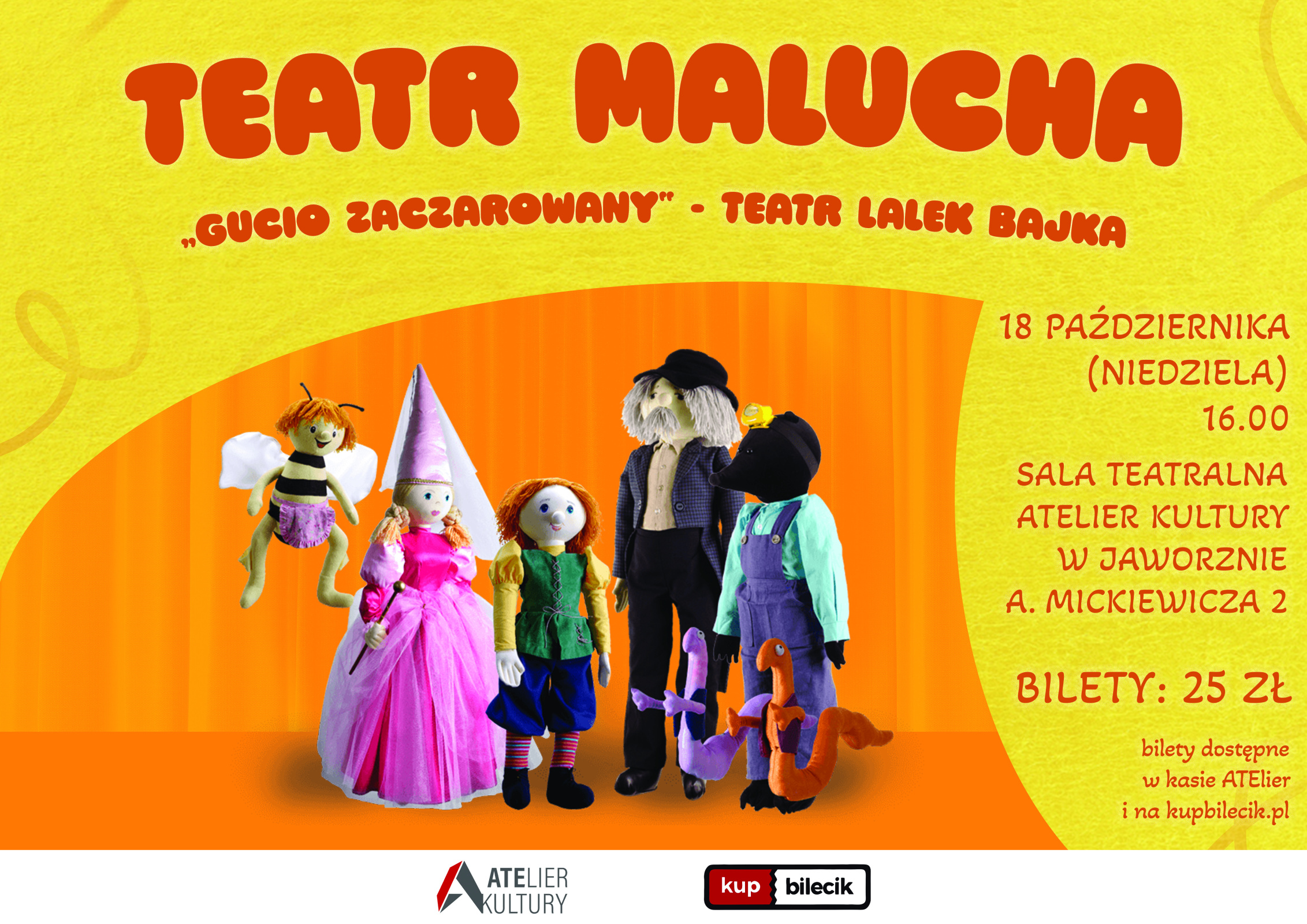 TEATR MALUCHA - “Enchanted Gucio” - Fairy Tale Puppet Theater