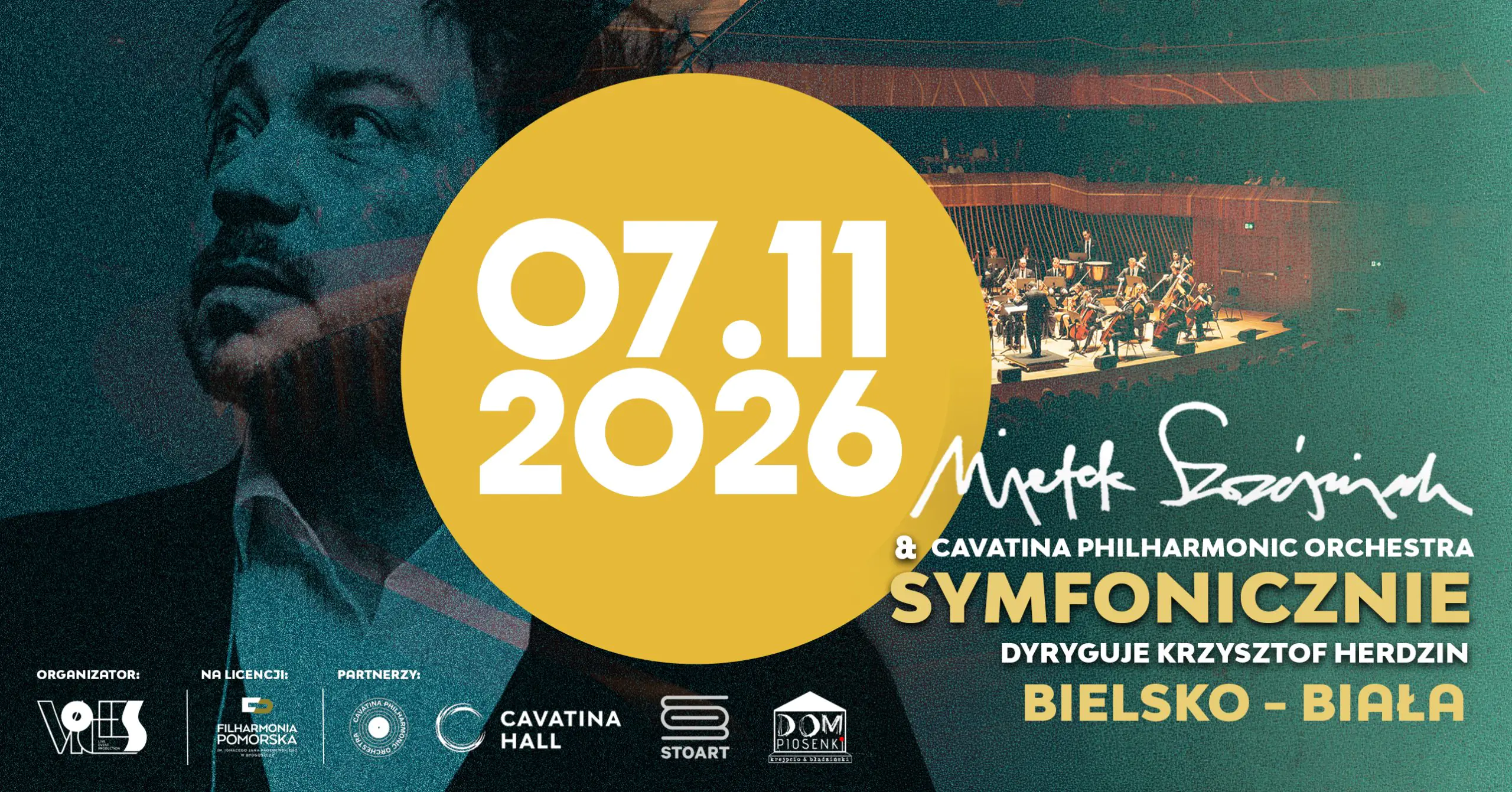 Mietek Szcześniak i Cavatina Philharmonic Orchestra Symfonicznie