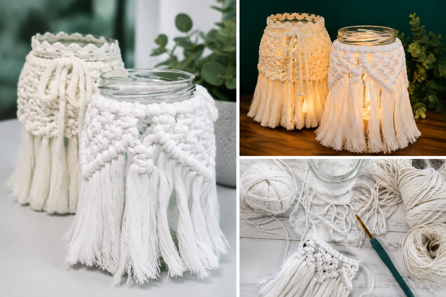 Macrame for children — handicraft workshops