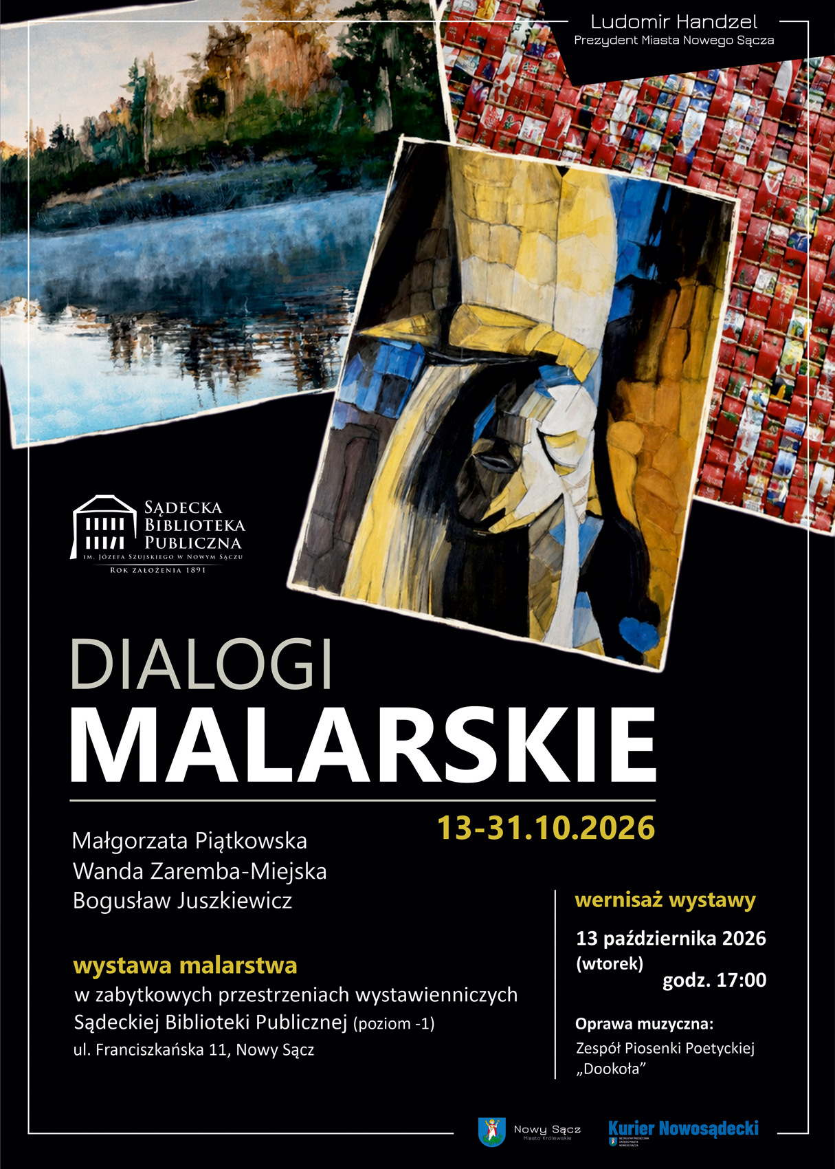 “DIALOGI MALARSKIE” — exhibition of three creative attitudes