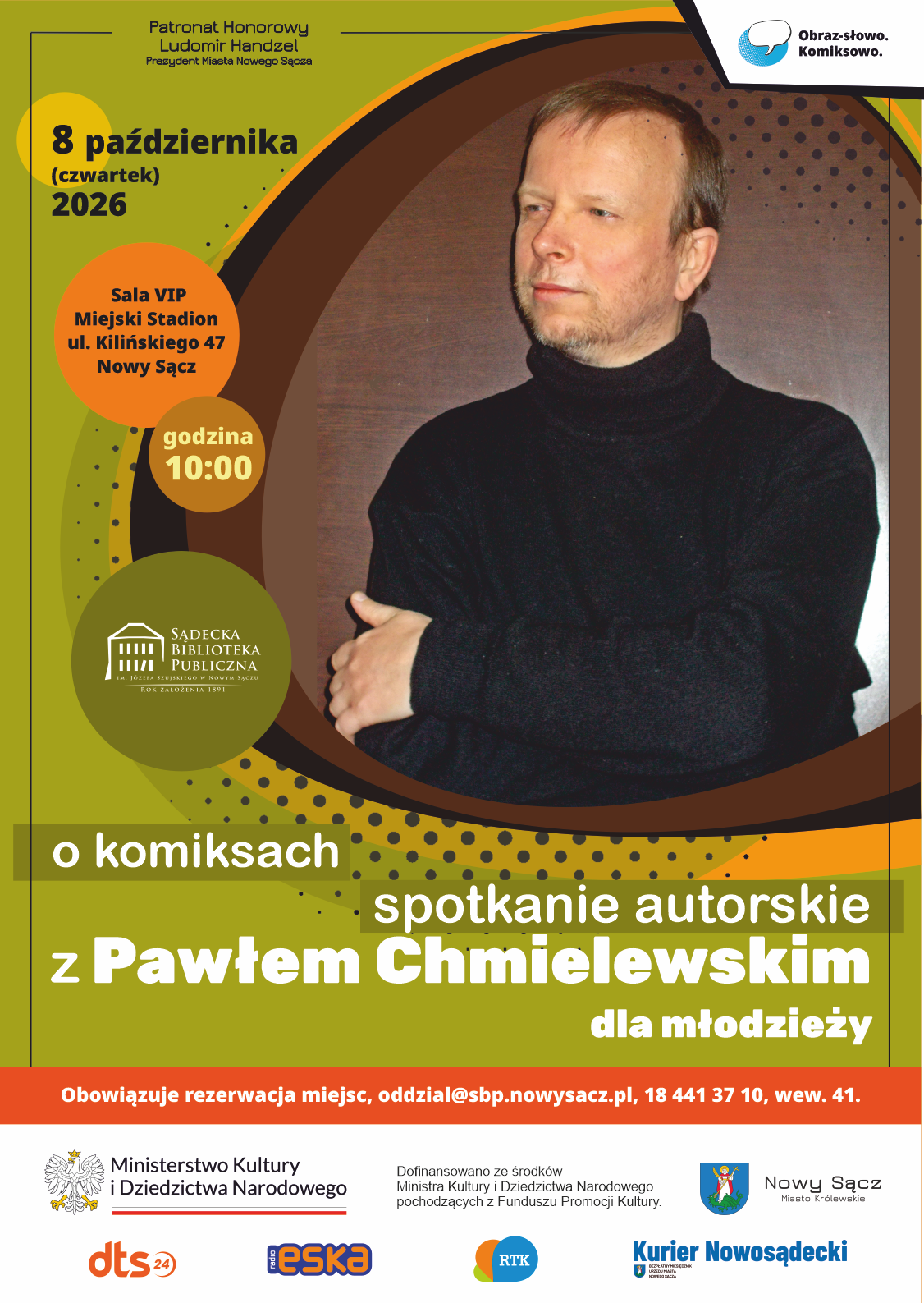 Author's meeting with Paweł Chmielewski