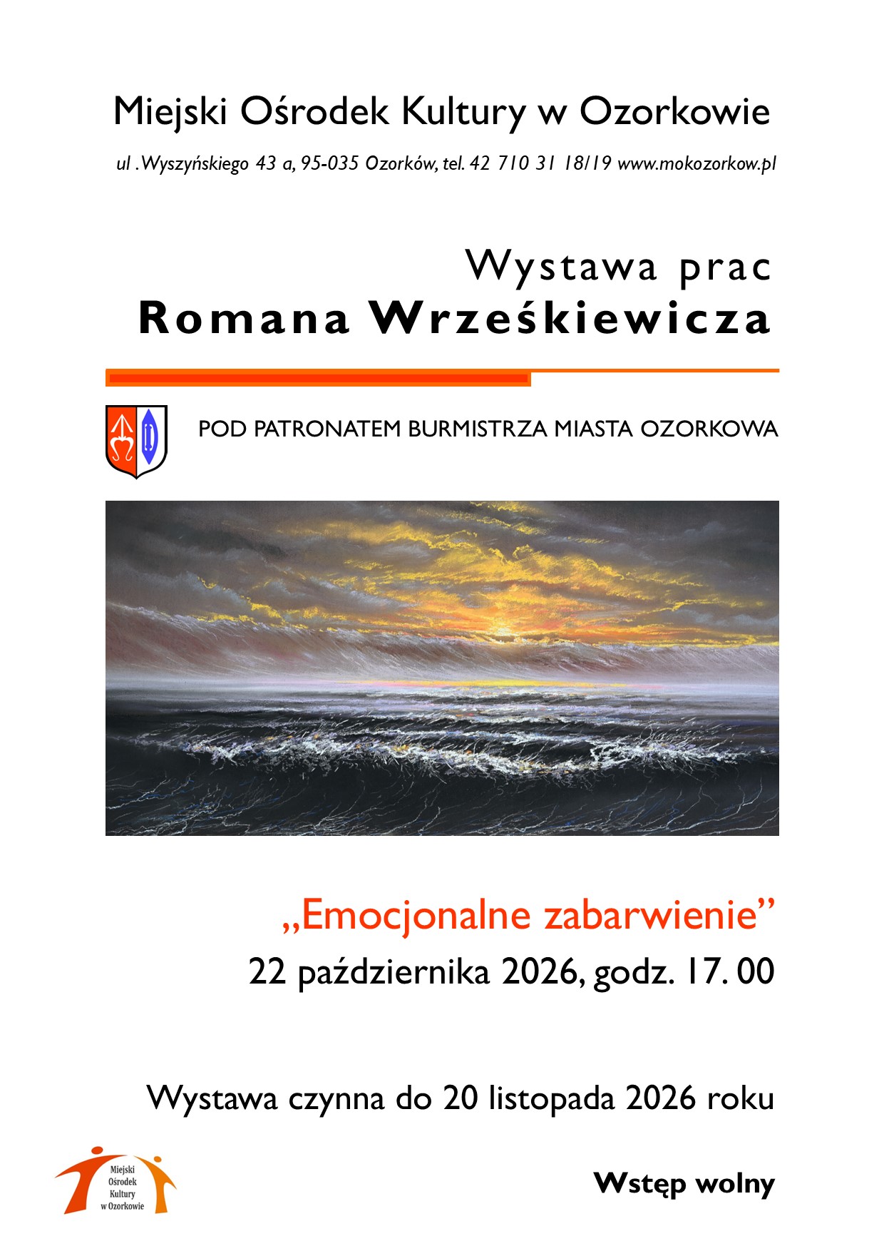 Opening of the exhibition of works by Roman Wrześkiewicz