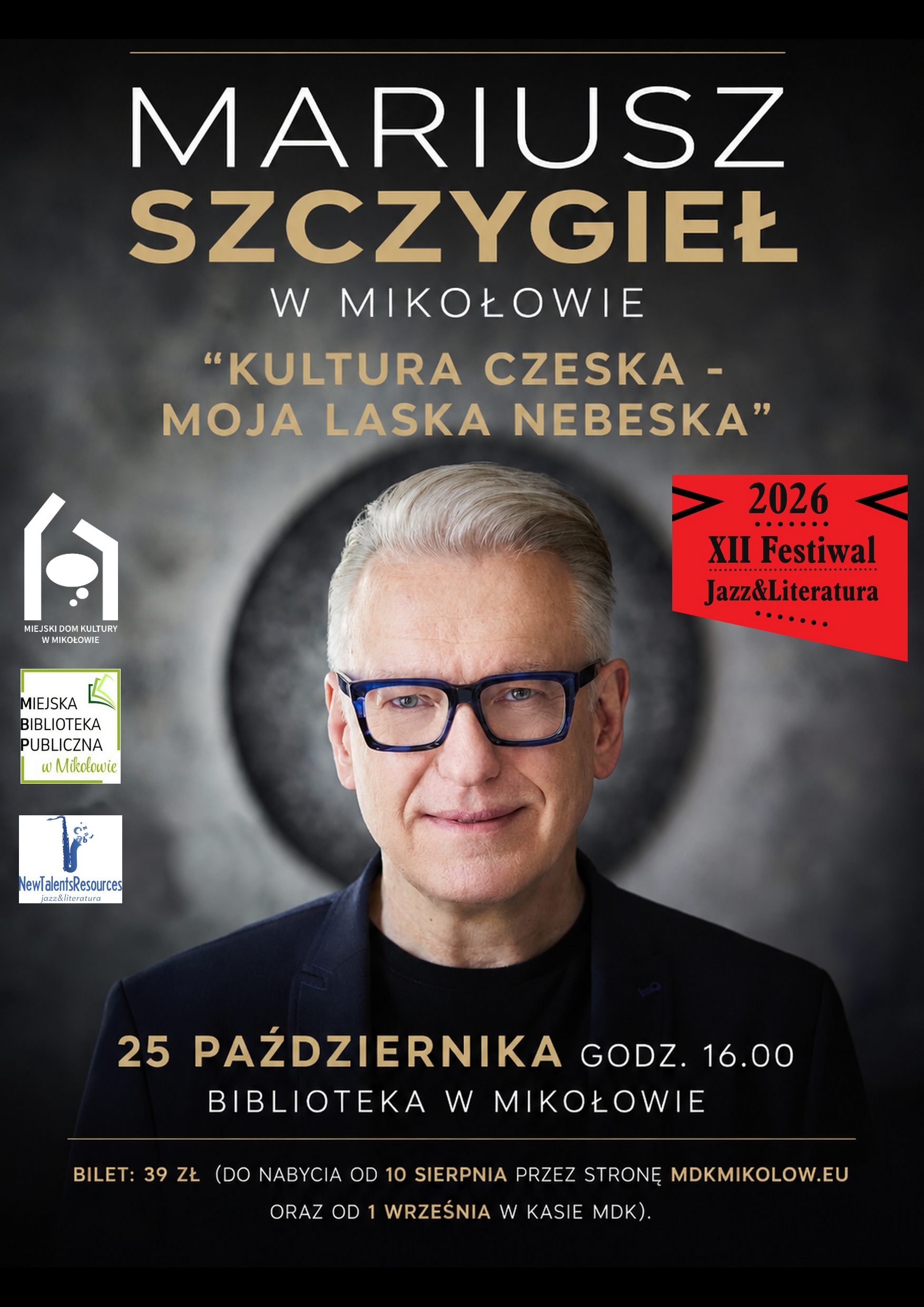 Mariusz Szczygiel in Mikołow