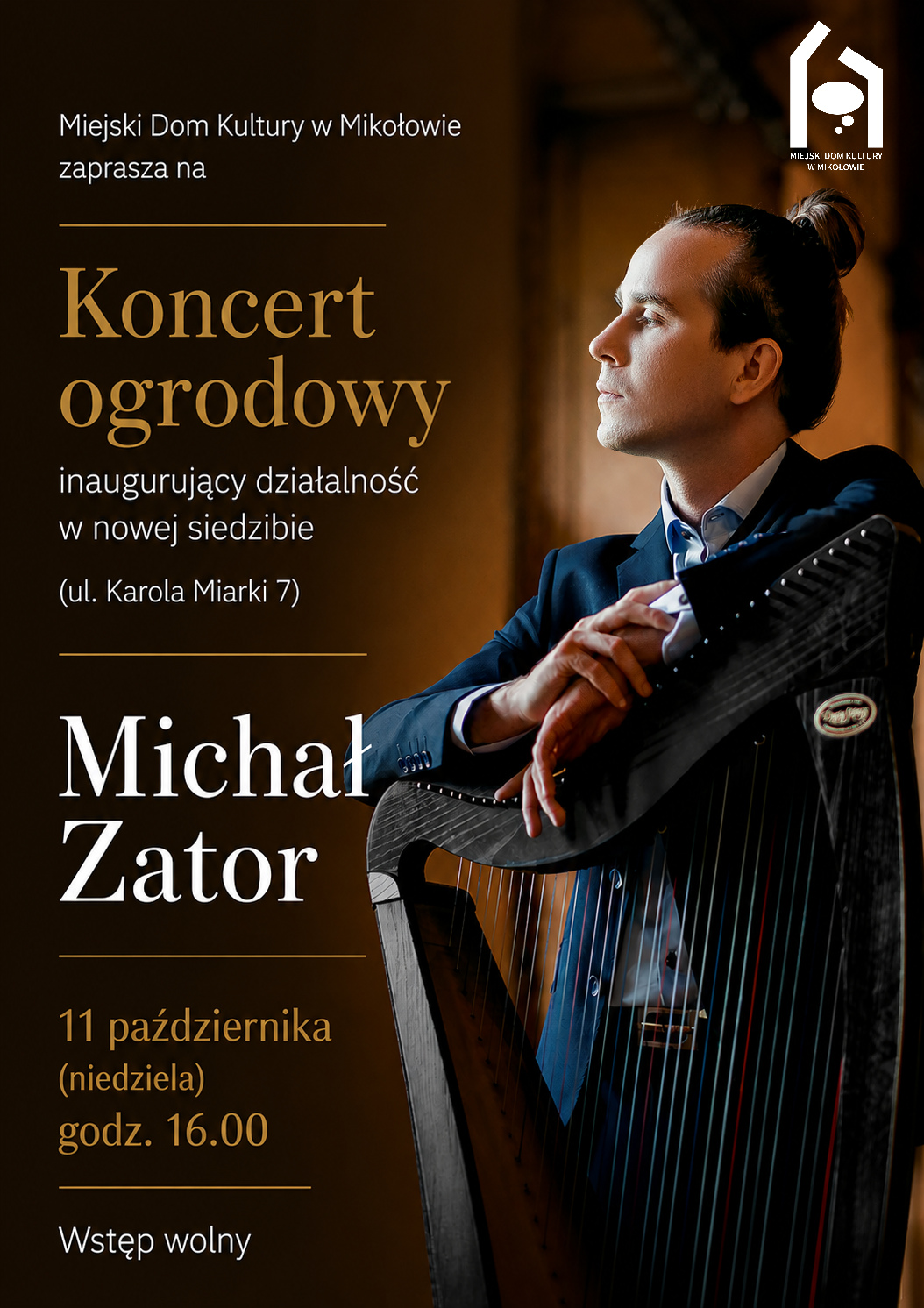 Koncert ogrodowy - inauguracja nowej siedziby