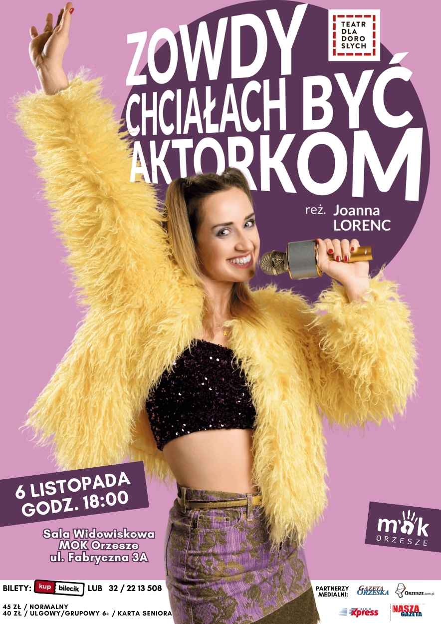„Zowdy chciałach być aktorkom” – monodram po śląsku